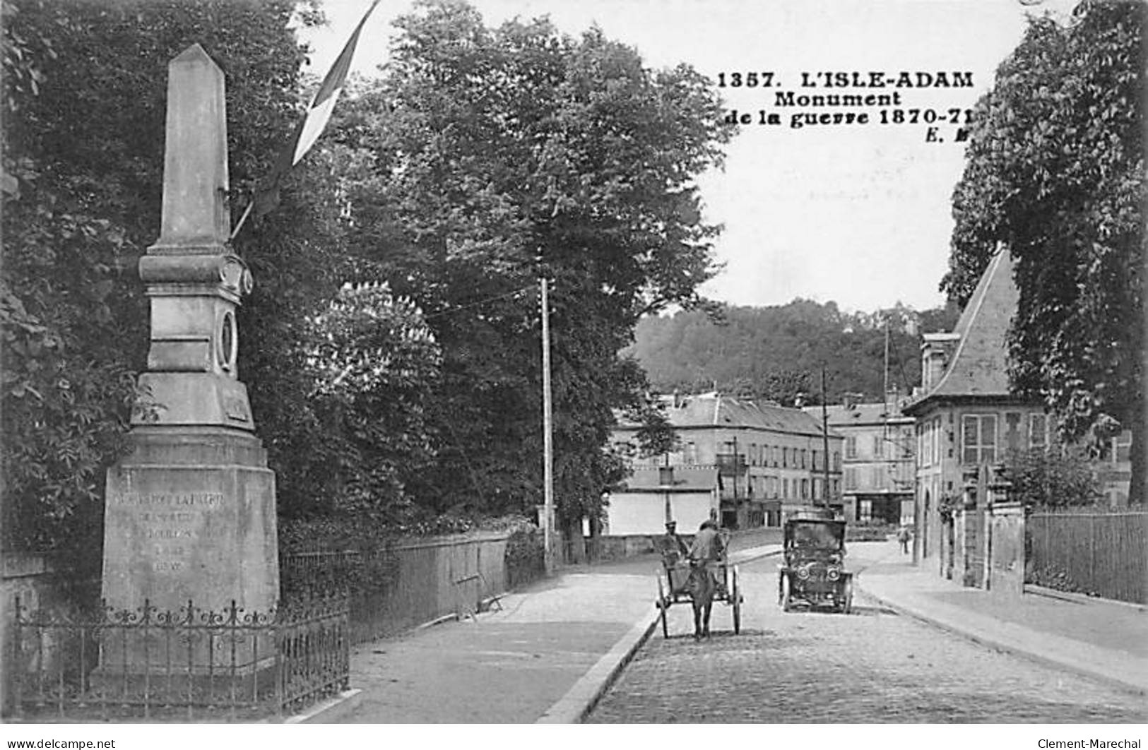 L'ISLE ADAM - Monument De La Guerre 1870 - Très Bon état - L'Isle Adam