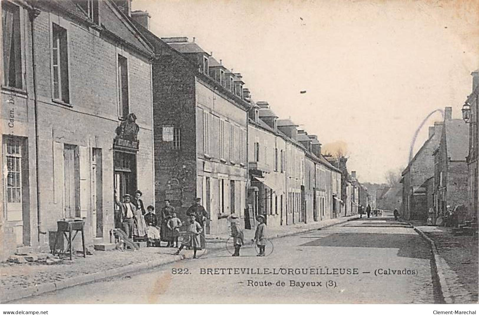 BRETTEVILLE L'ORGUEILLEUSE - Route De Bayeux - Très Bon état - Autres & Non Classés