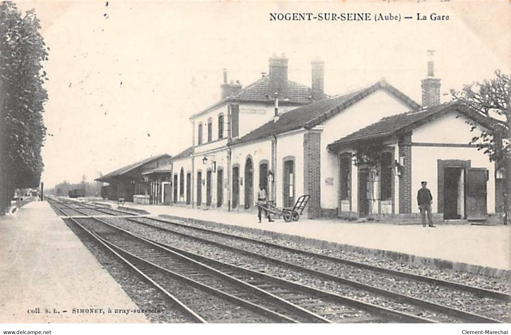NOGENT SUR SEINE - La Gare - Très Bon état - Nogent-sur-Seine