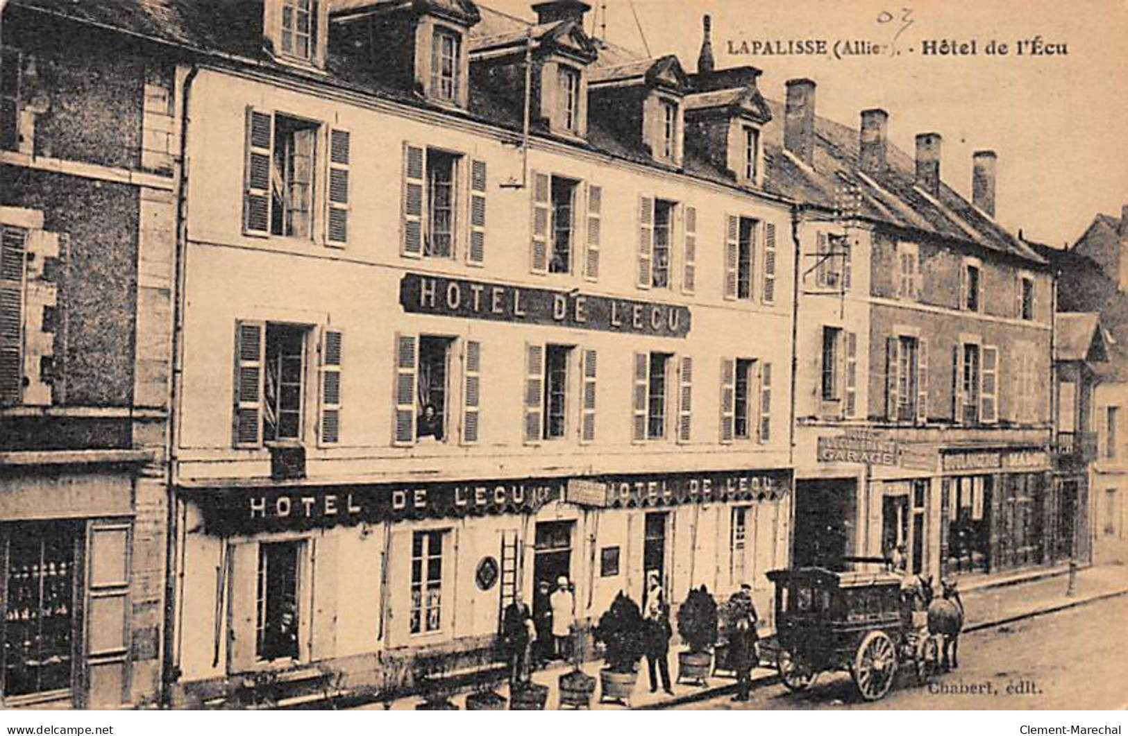 LAPALISSE - Hôtel De L'Ecu - Très Bon état - Lapalisse