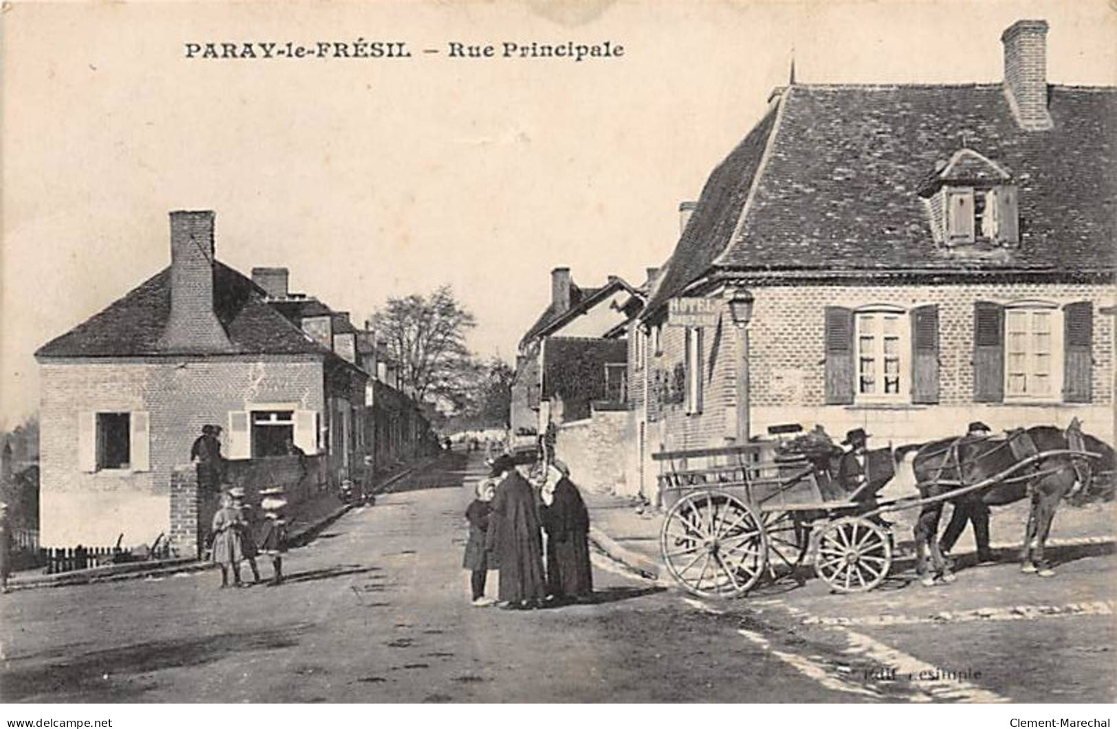 PARAY LE FRESIL - Rue Principale - Très Bon état - Otros & Sin Clasificación