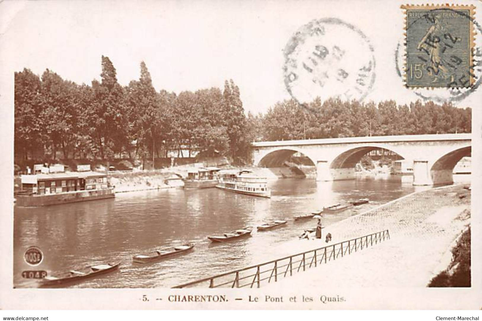 CHARENTON - Le Pont Et Les Quais - Très Bon état - Charenton Le Pont