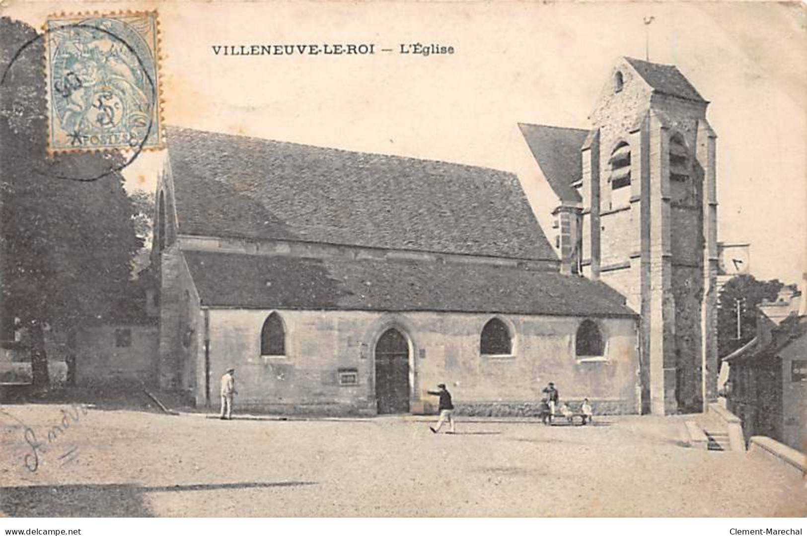VILLENEUVE LE ROI - L'Eglise - état - Villeneuve Le Roi