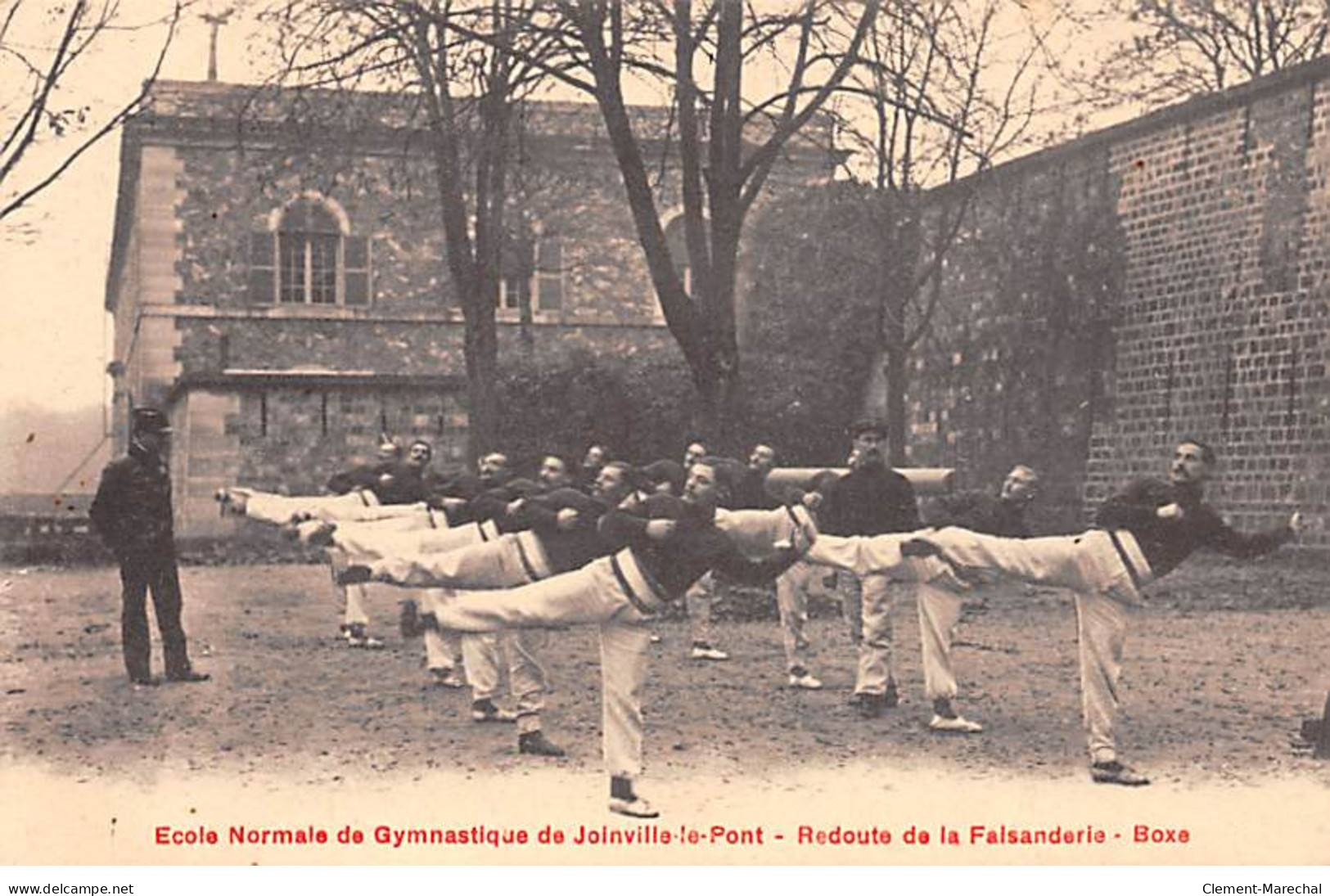 Ecole Normale De Gymnastique De JOINVILLE LE PONT - Redoute De La Faisanderie - Boxe - Très Bon état - Joinville Le Pont