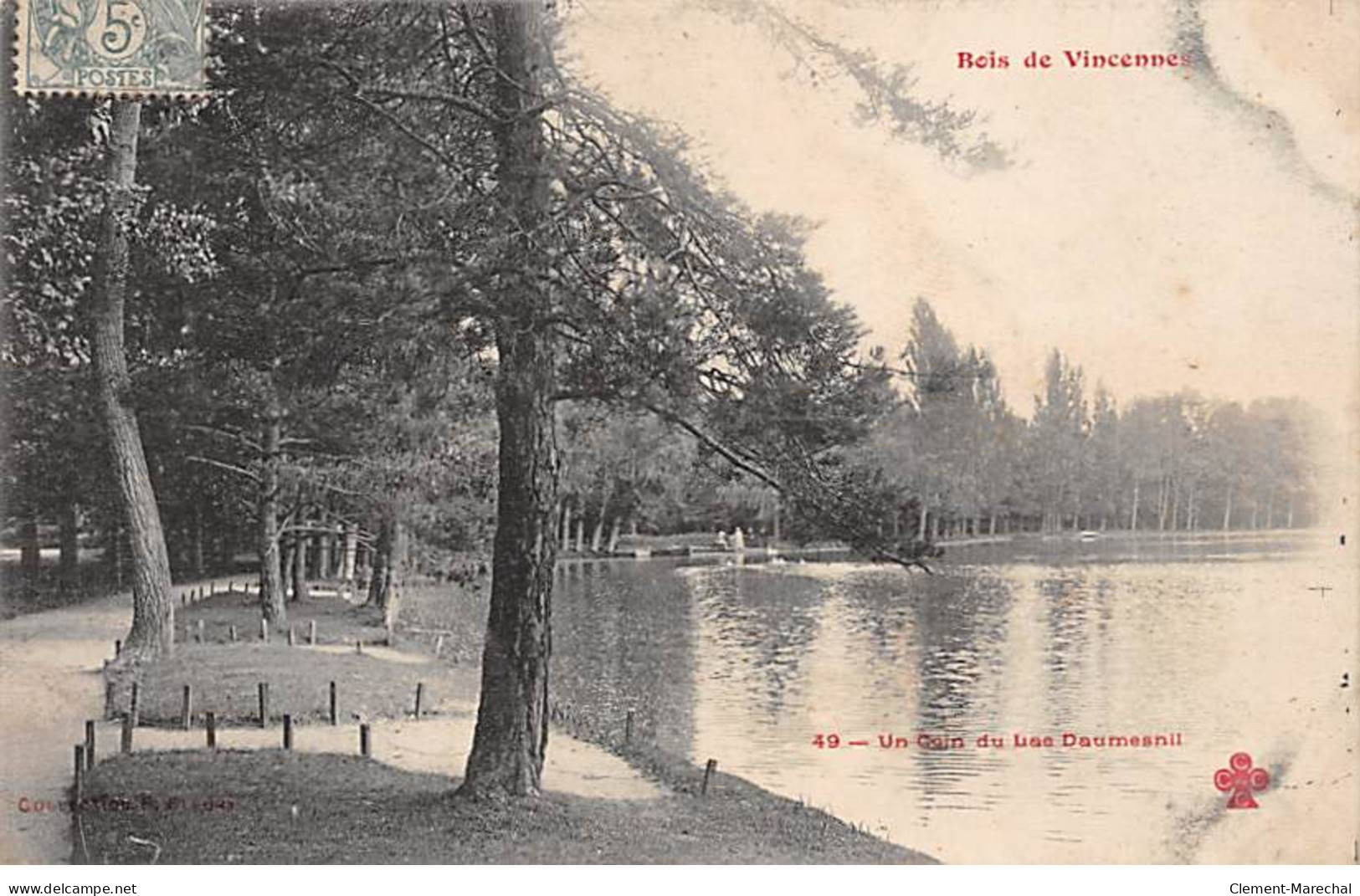 Bois De VINCENNES - Un Coin Du Lac Daumesnil - F. Fleury - Très Bon état - Vincennes