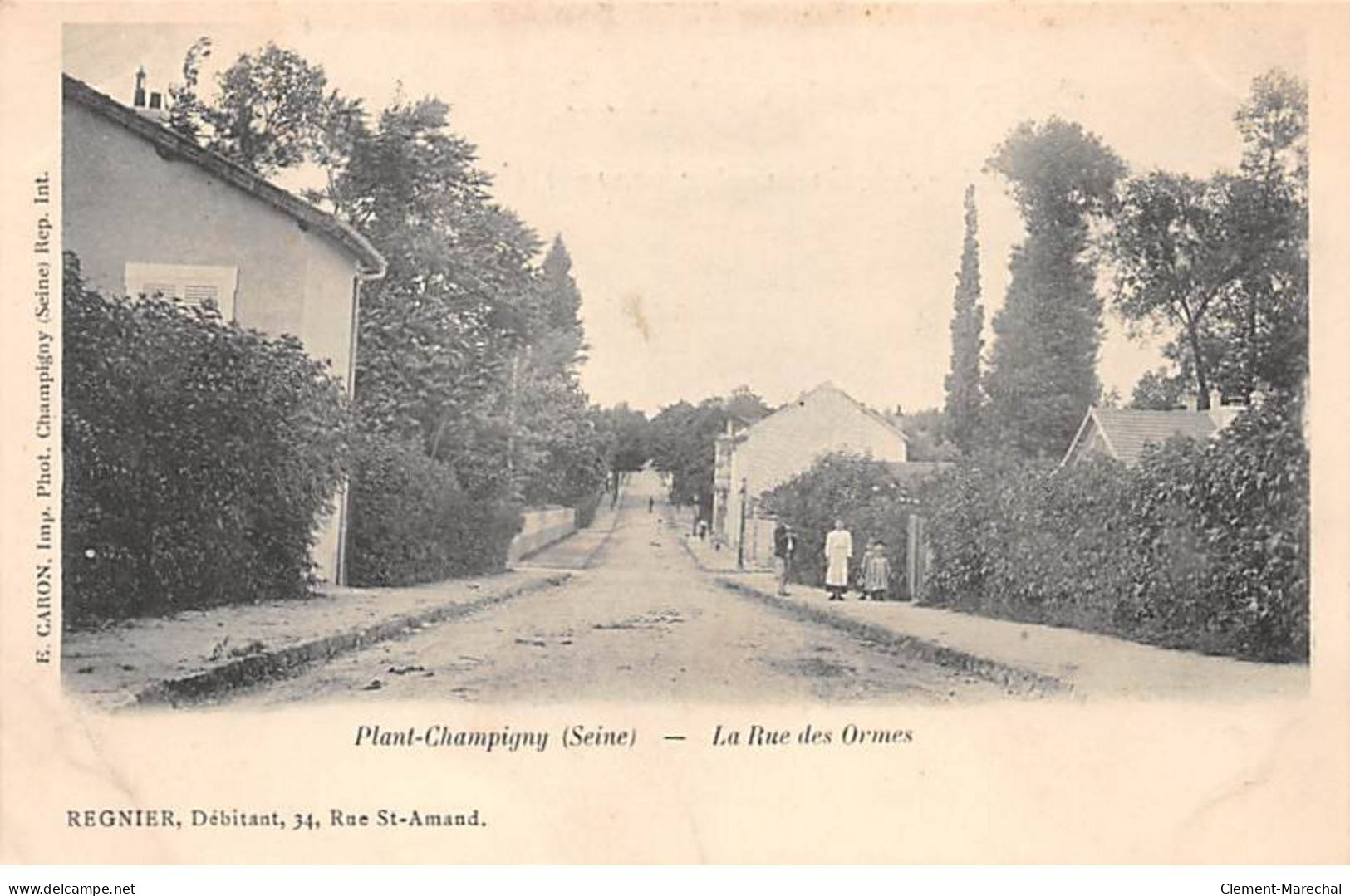 PLANT - CHAMPIGNY - La Rue Des Ormes - Très Bon état - Champigny Sur Marne