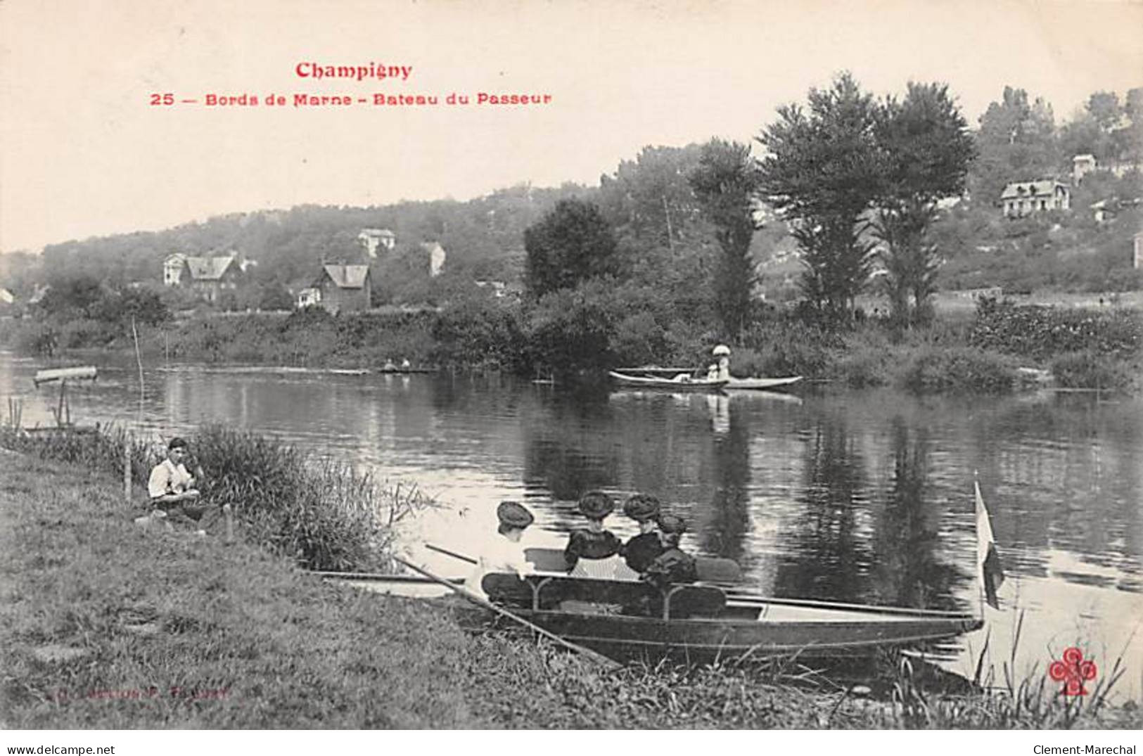 CHAMPIGNY - Bords De Marne - Bateau Du Passeur - Très Bon état - Champigny Sur Marne