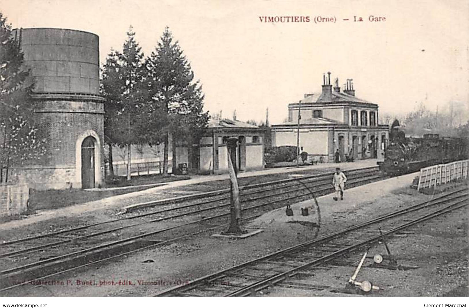 VIMOUTIERS - La Gare - Très Bon état - Vimoutiers