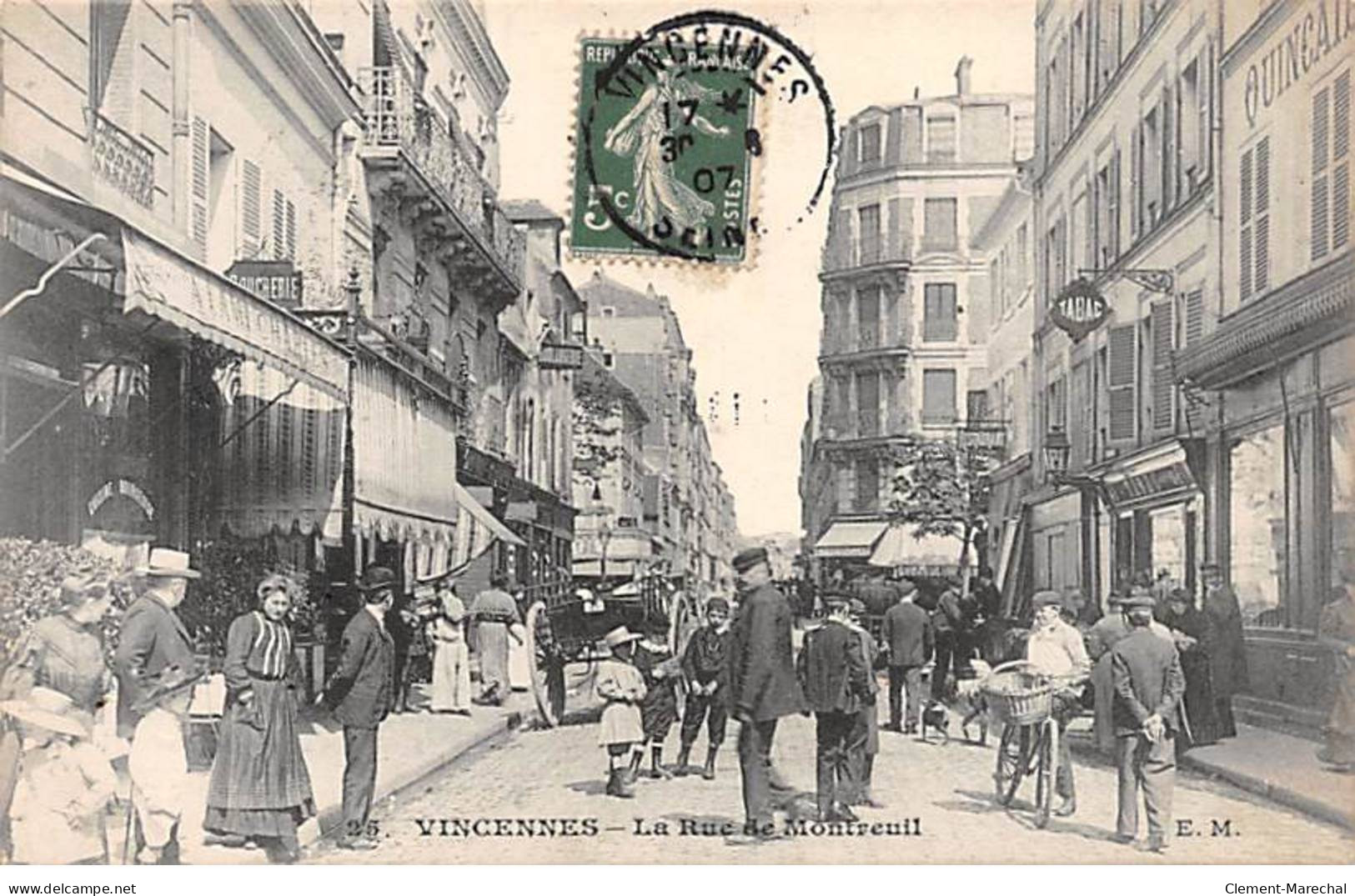 VINCENNES - La Rue De Montreuil - Très Bon état - Vincennes
