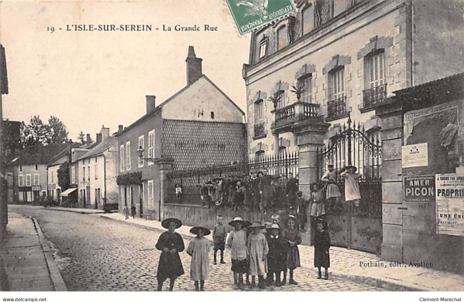 L'ISLE SUR SEREIN - La Grande Rue - Très Bon état - L'Isle Sur Serein