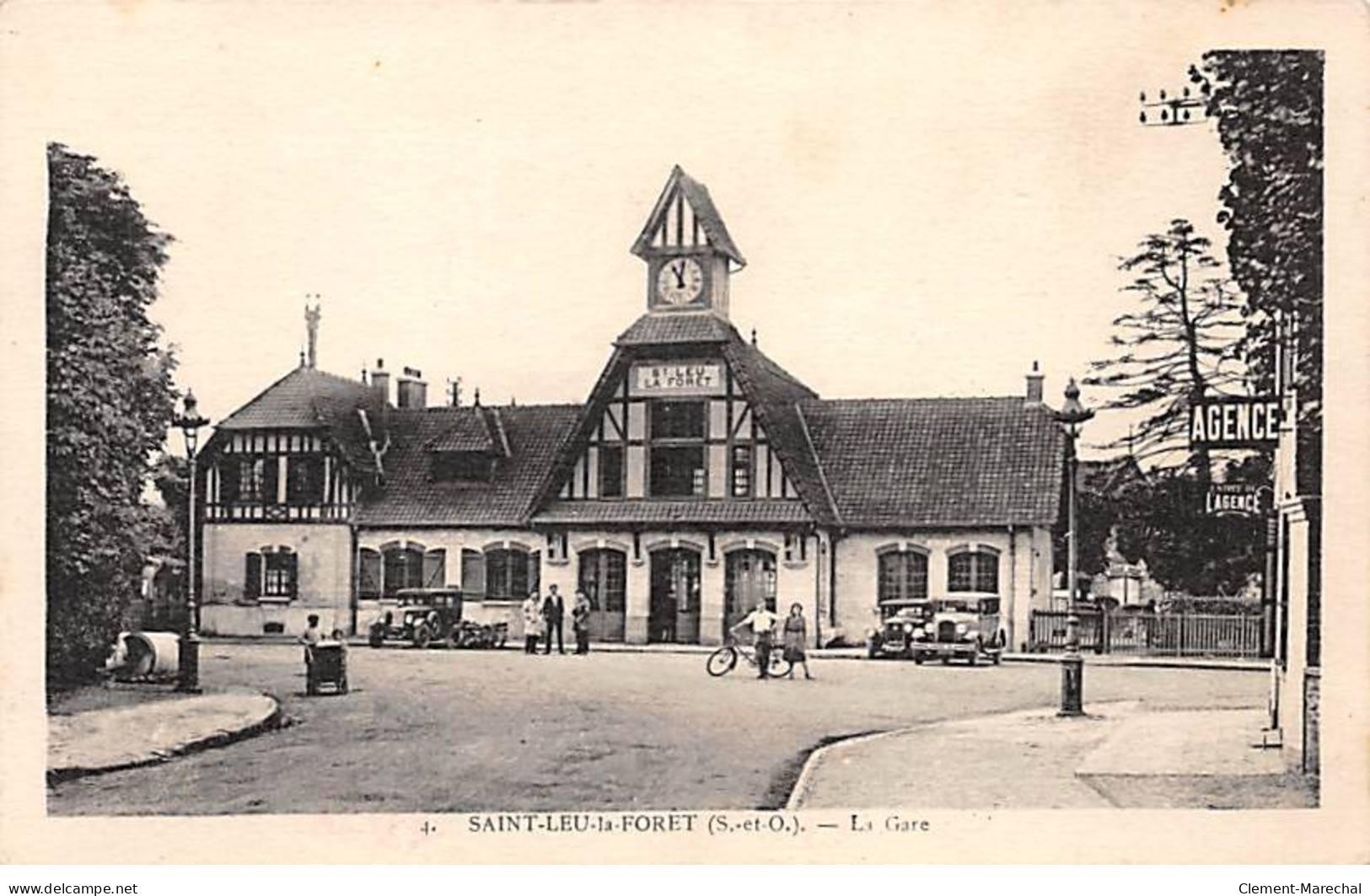 SAINT LEU LA FORET - La Gare - Très Bon état - Saint Leu La Foret