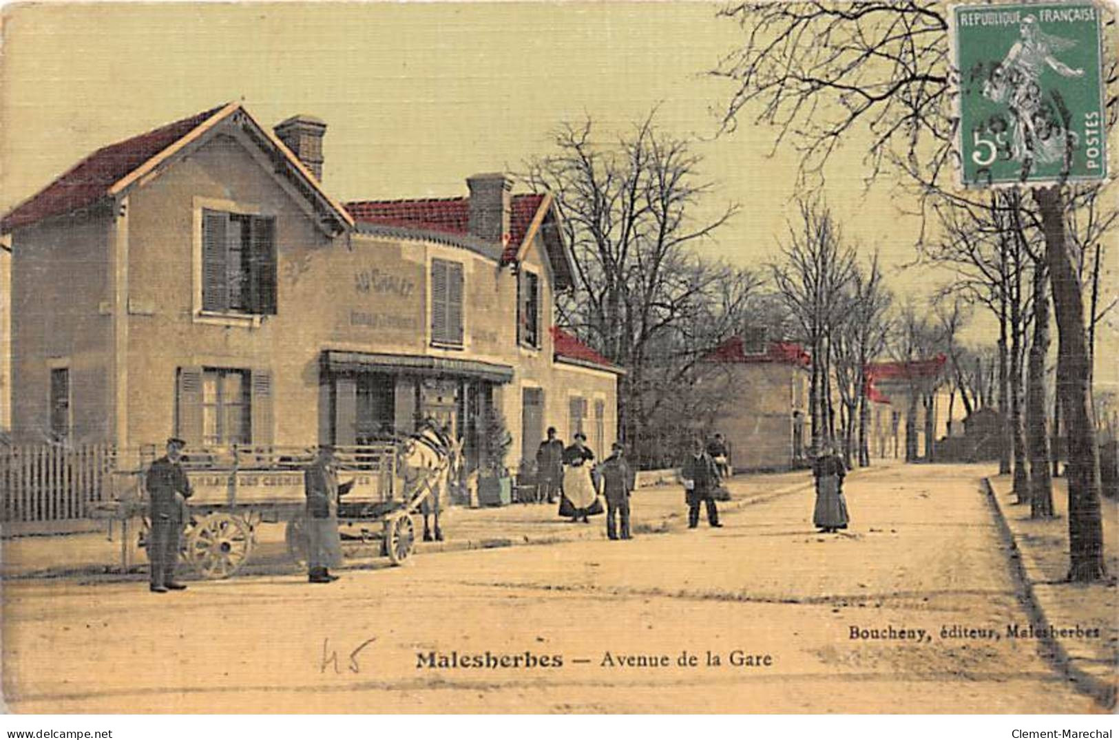 MALESHERBES - Avenue De La Gare - Très Bon état - Malesherbes