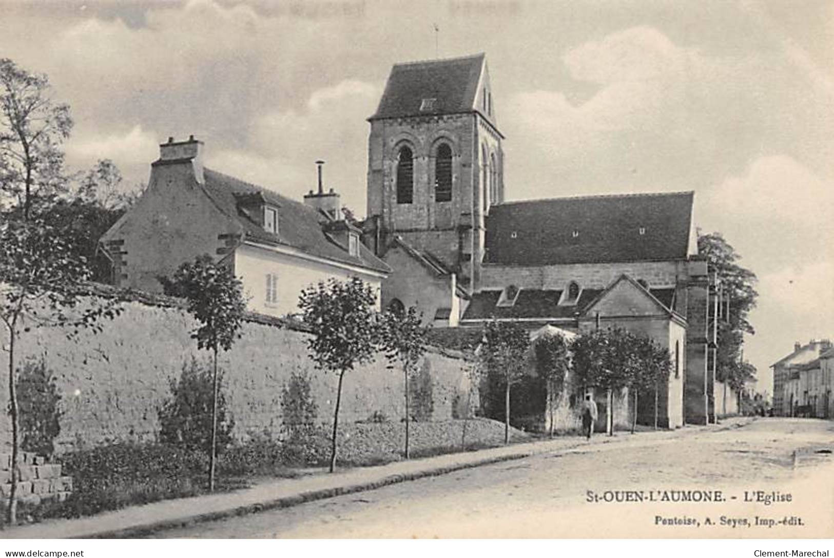 SAINT OUEN L'AUMONE - L'Eglise - Très Bon état - Saint-Ouen-l'Aumône