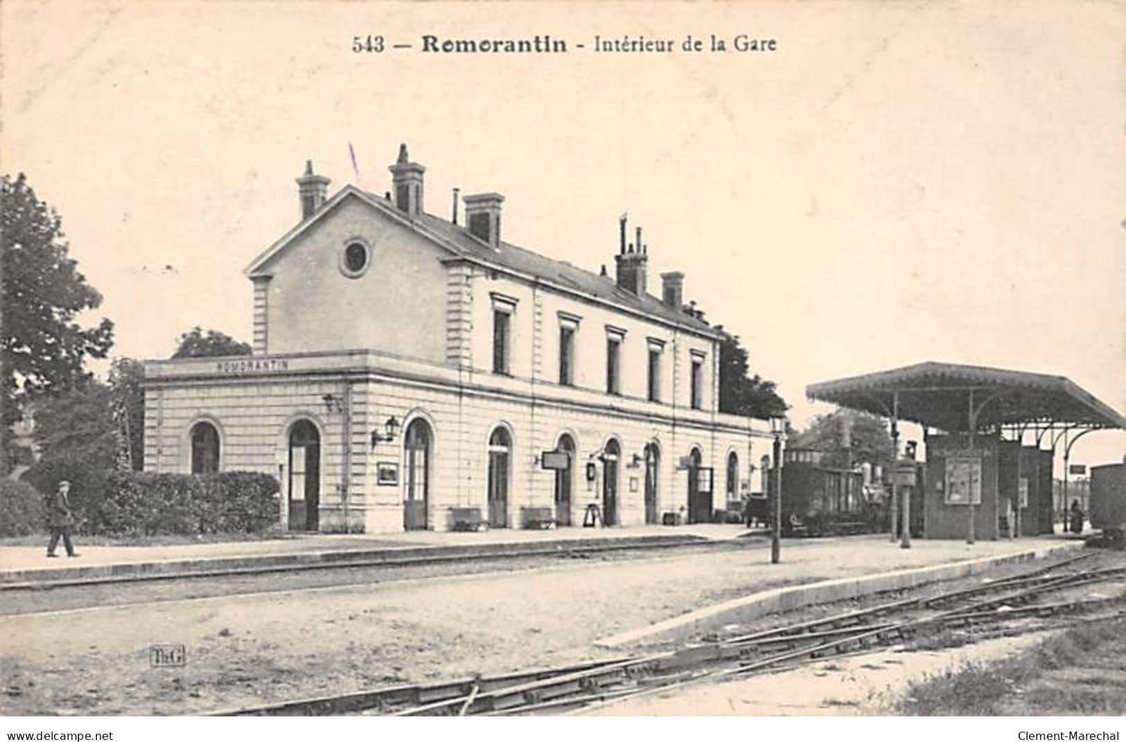 ROMORANTIN - Intérieur De La Gare - Très Bon état - Romorantin