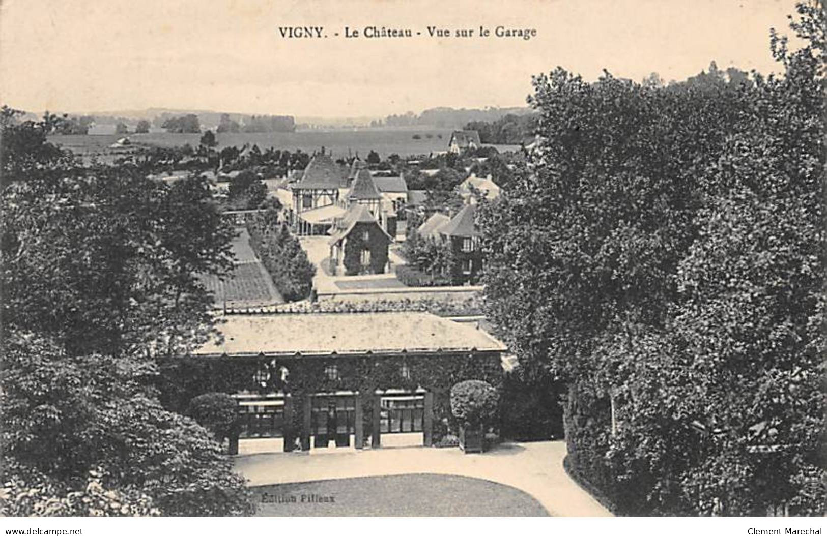 VIGNY - Le Château - Vue Sur Le Garage - Très Bon état - Vigny