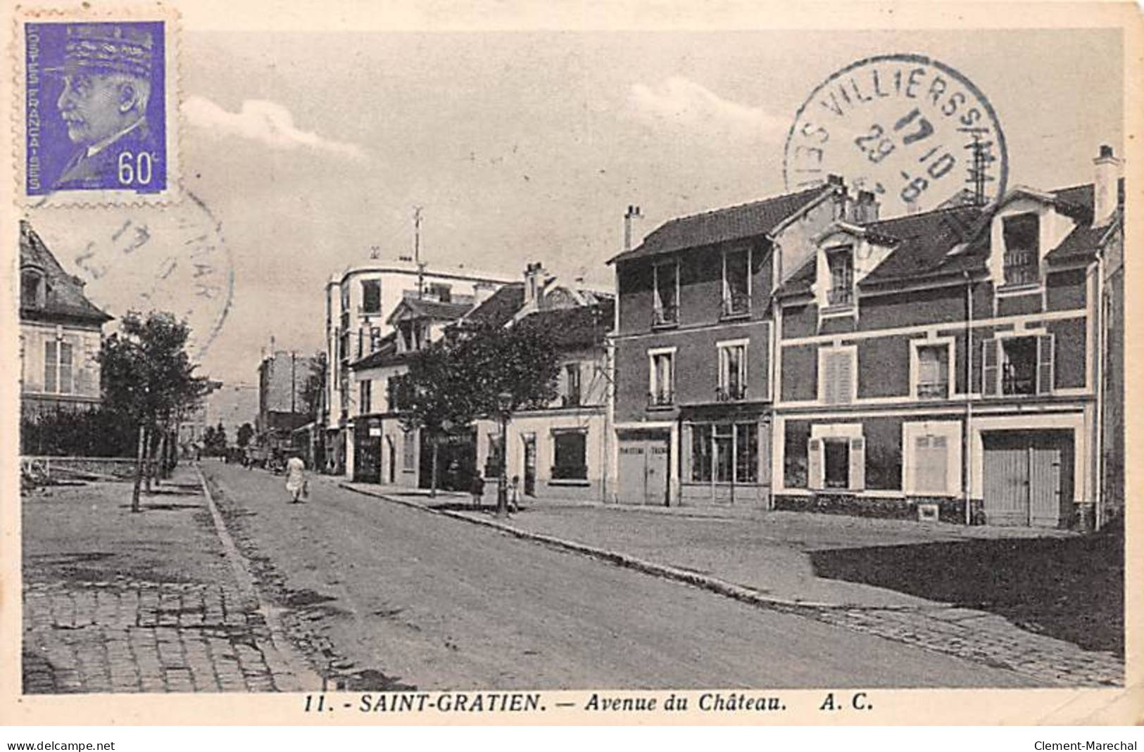 SAINT GRATIEN - Avenue Du Château - Très Bon état - Saint Gratien