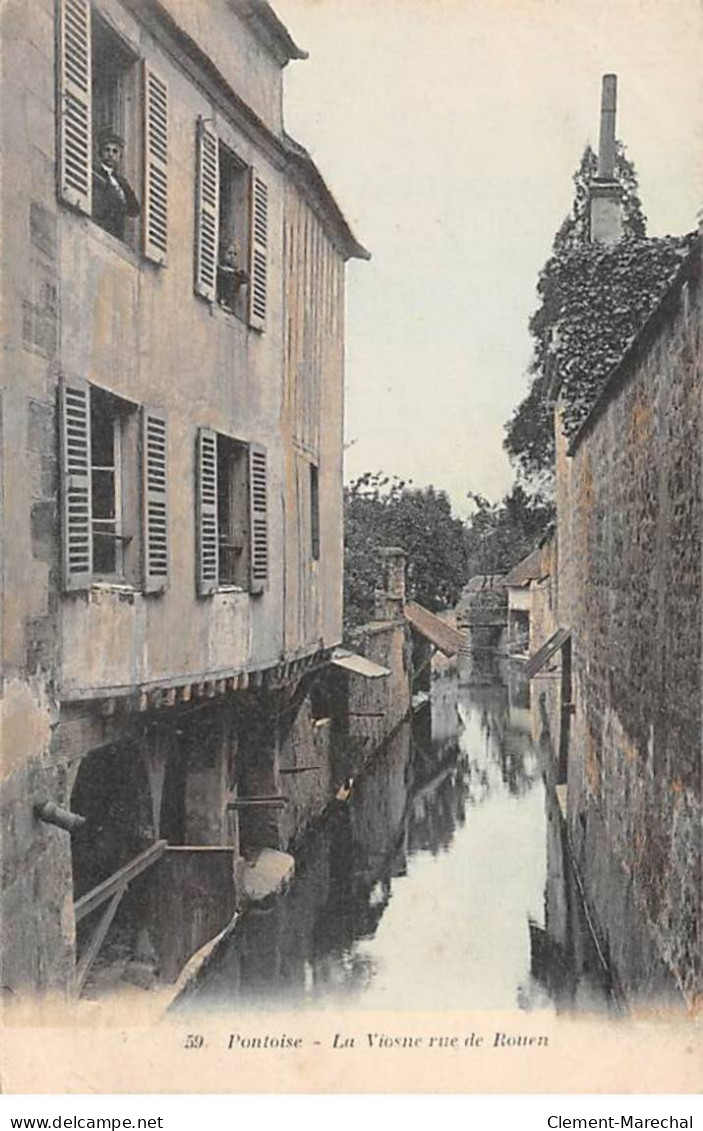 PONTOISE - La Viosne Rue De Rouen - Très Bon état - Pontoise