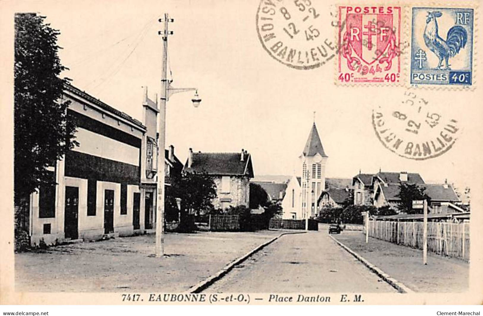 EAUBONNE - Place Danton - Très Bon état - Ermont-Eaubonne
