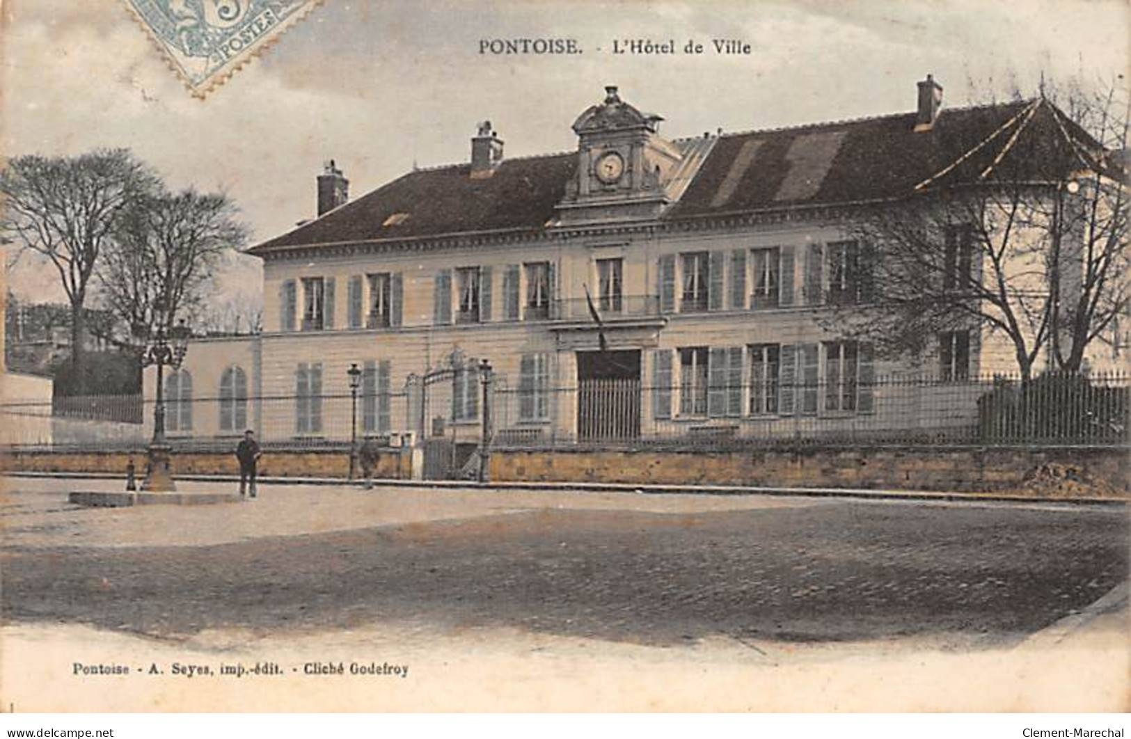 PONTOISE - L'Hôtel De Ville - Très Bon état - Pontoise