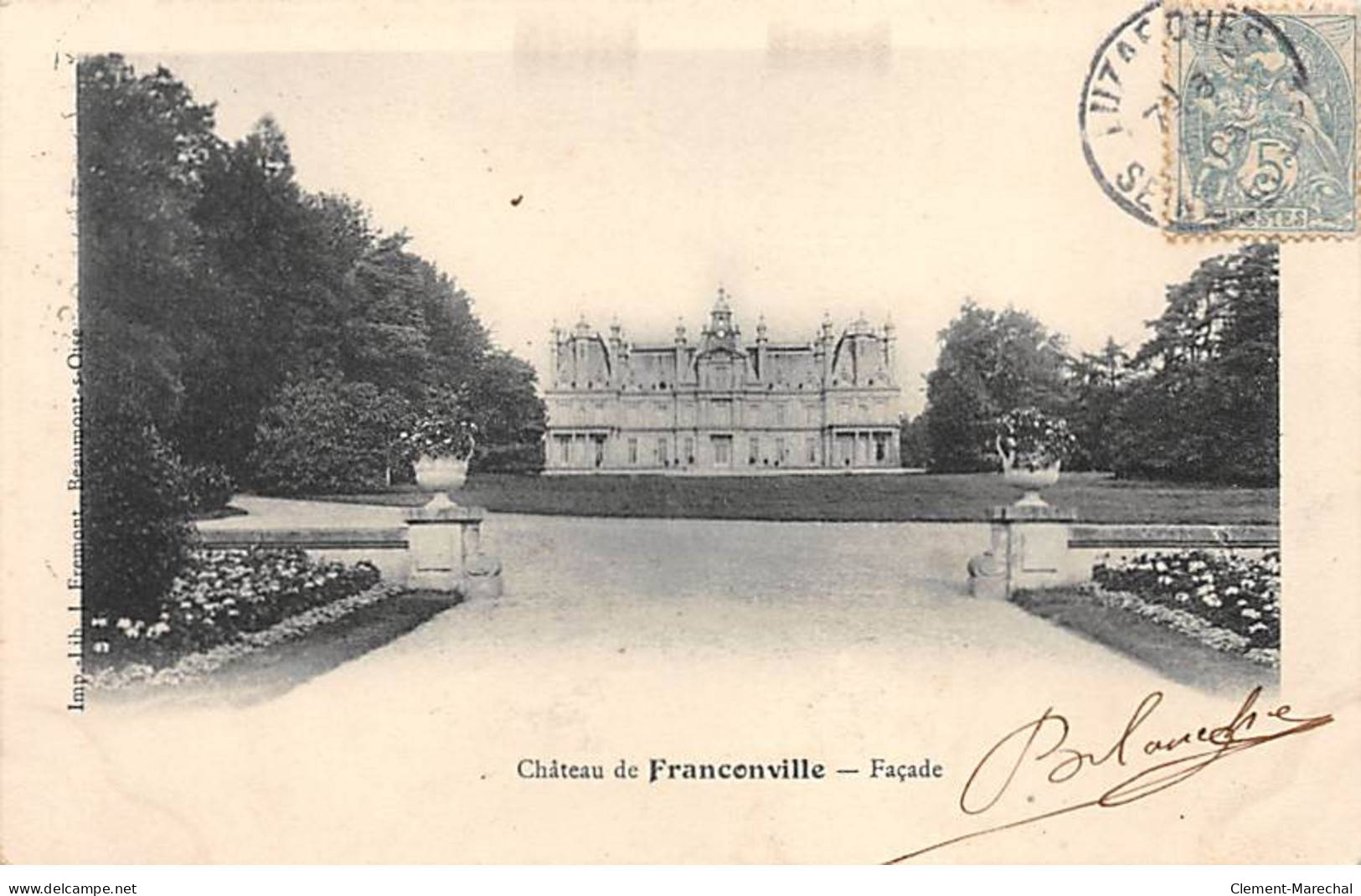 Château De FRANCONVILLE - Façade - Très Bon état - Franconville