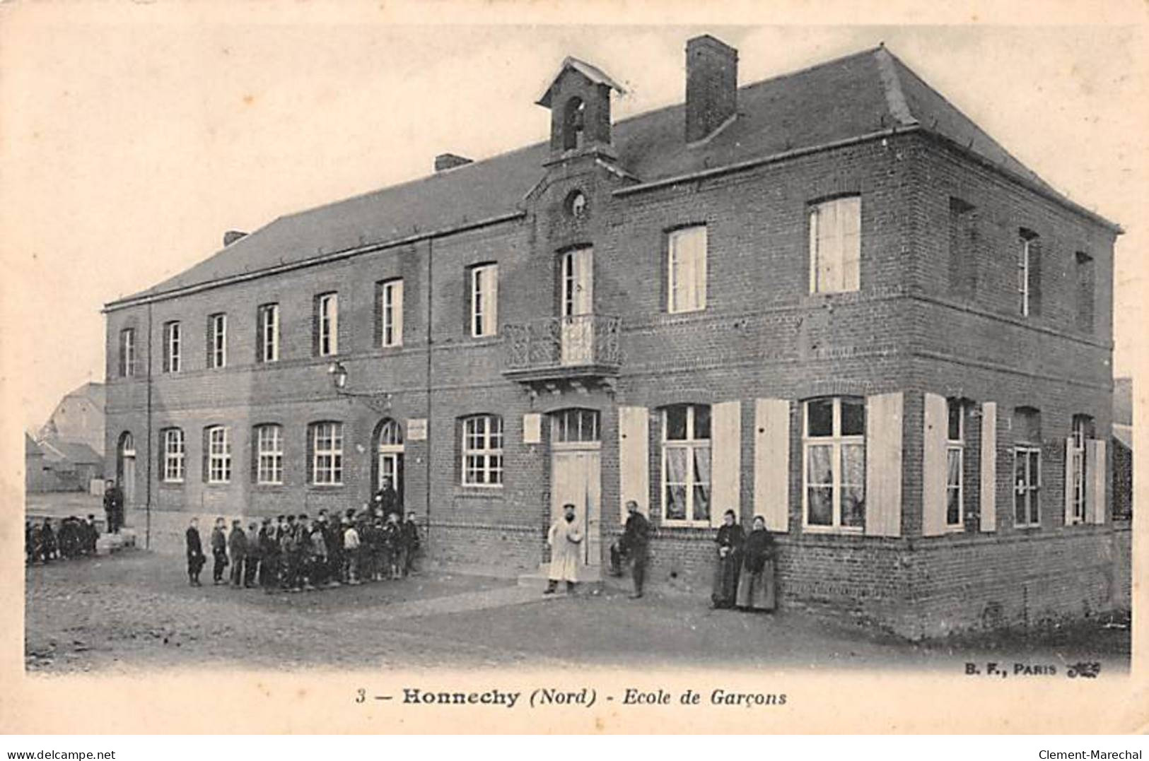 HONNECHY - Ecole De Garçons - Très Bon état - Other & Unclassified