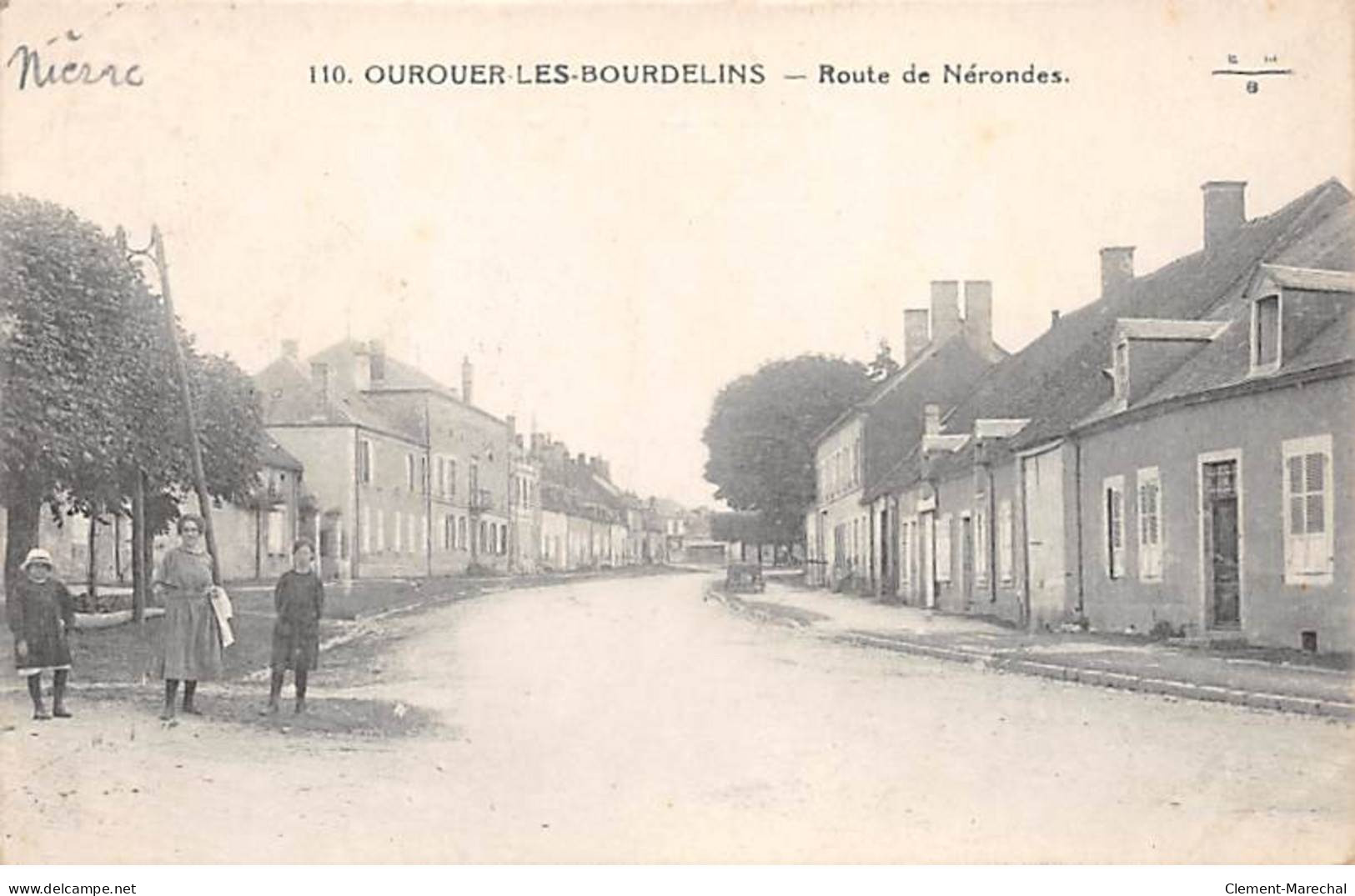 OUROUER LES BOURDELINS - Route De Nérondes - Très Bon état - Other & Unclassified