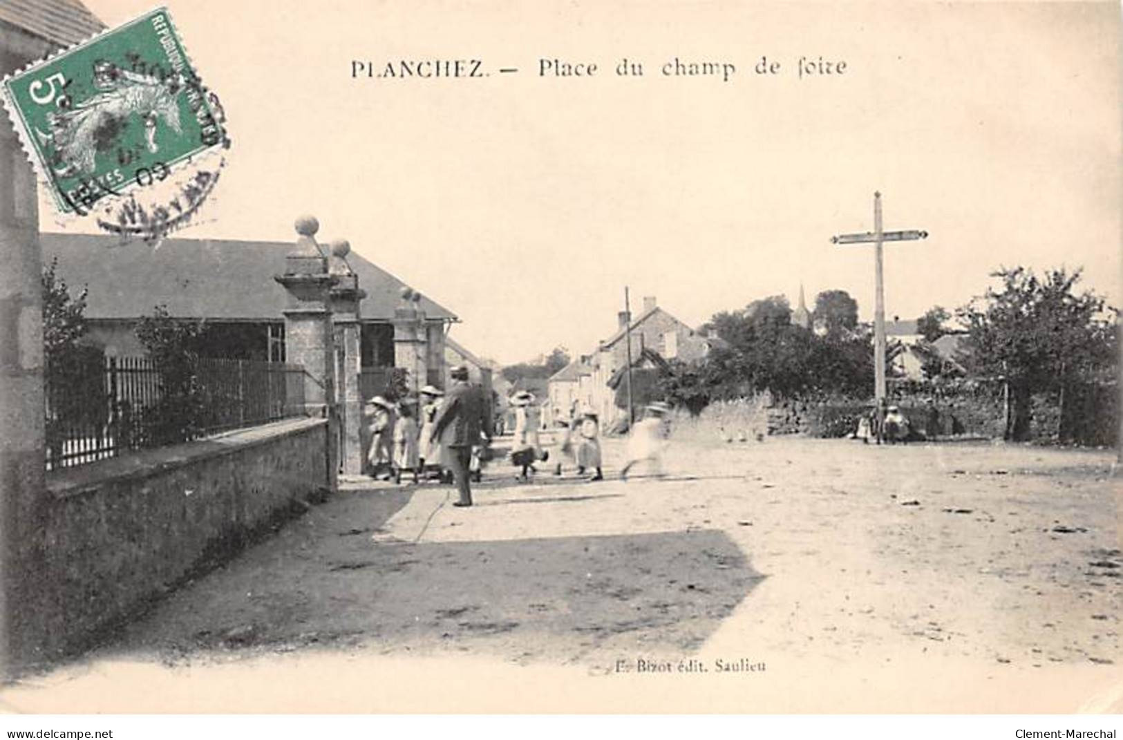 PLANCHEZ - Place Du Champ De Foire - état - Andere & Zonder Classificatie