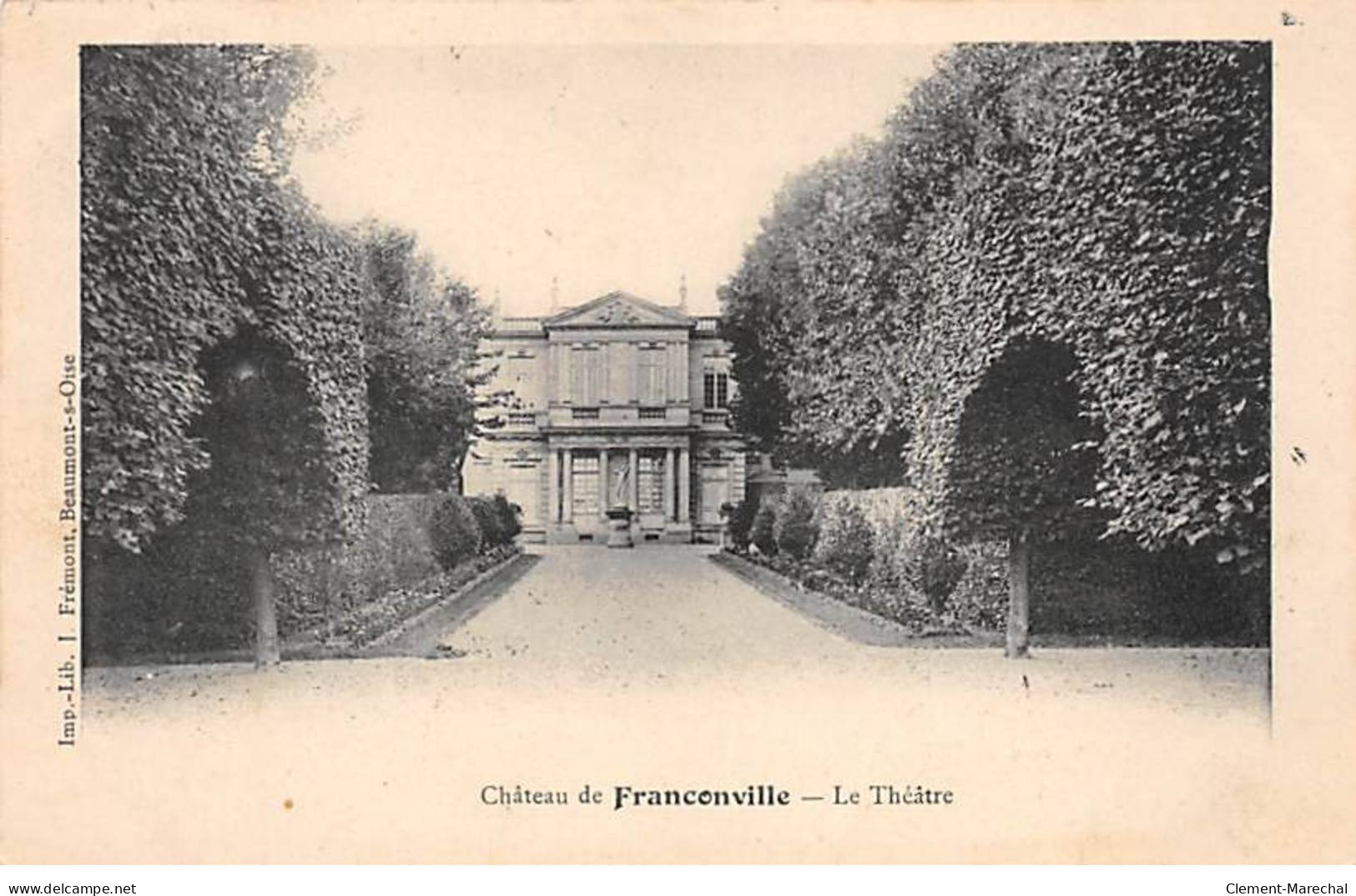 Château FRANCONVILLE - Le Théâtre - Très Bon état - Franconville