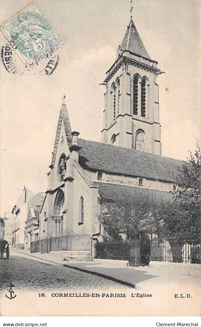 CORMEILLES EN PARISIS - L'Eglise - Très Bon état - Cormeilles En Parisis