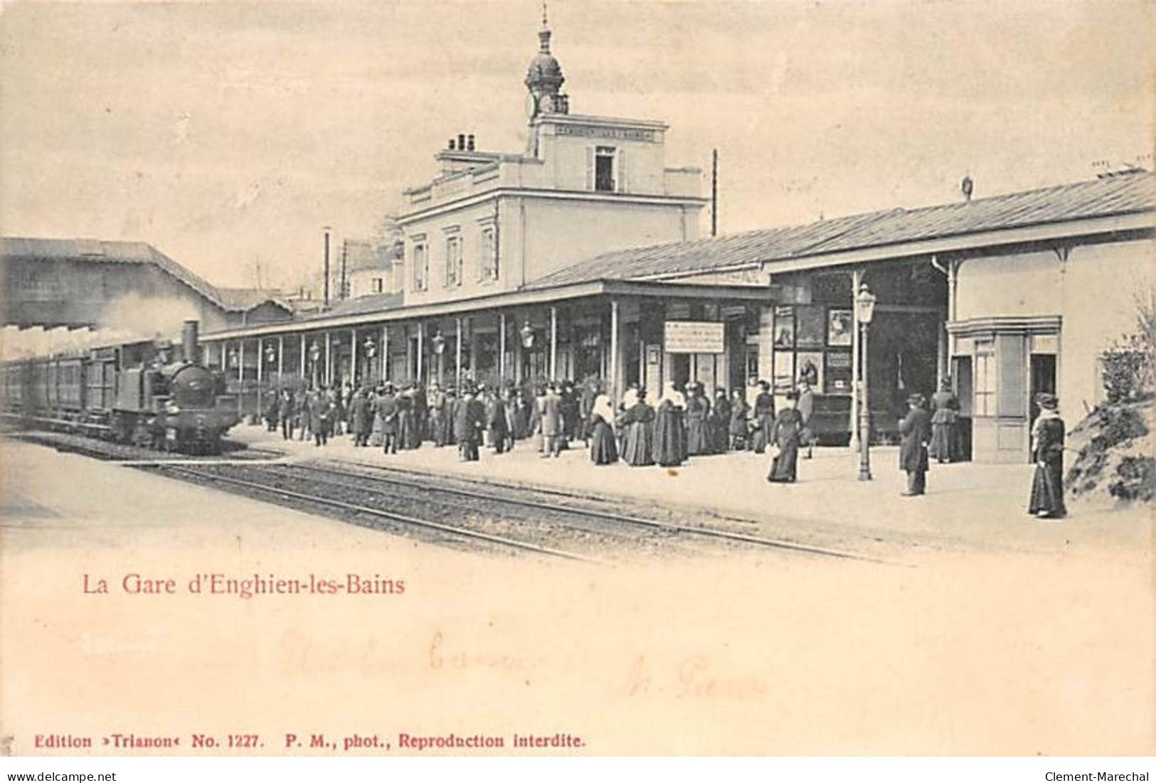 La Gare D'ENGHIEN LES BAINS - Très Bon état - Enghien Les Bains