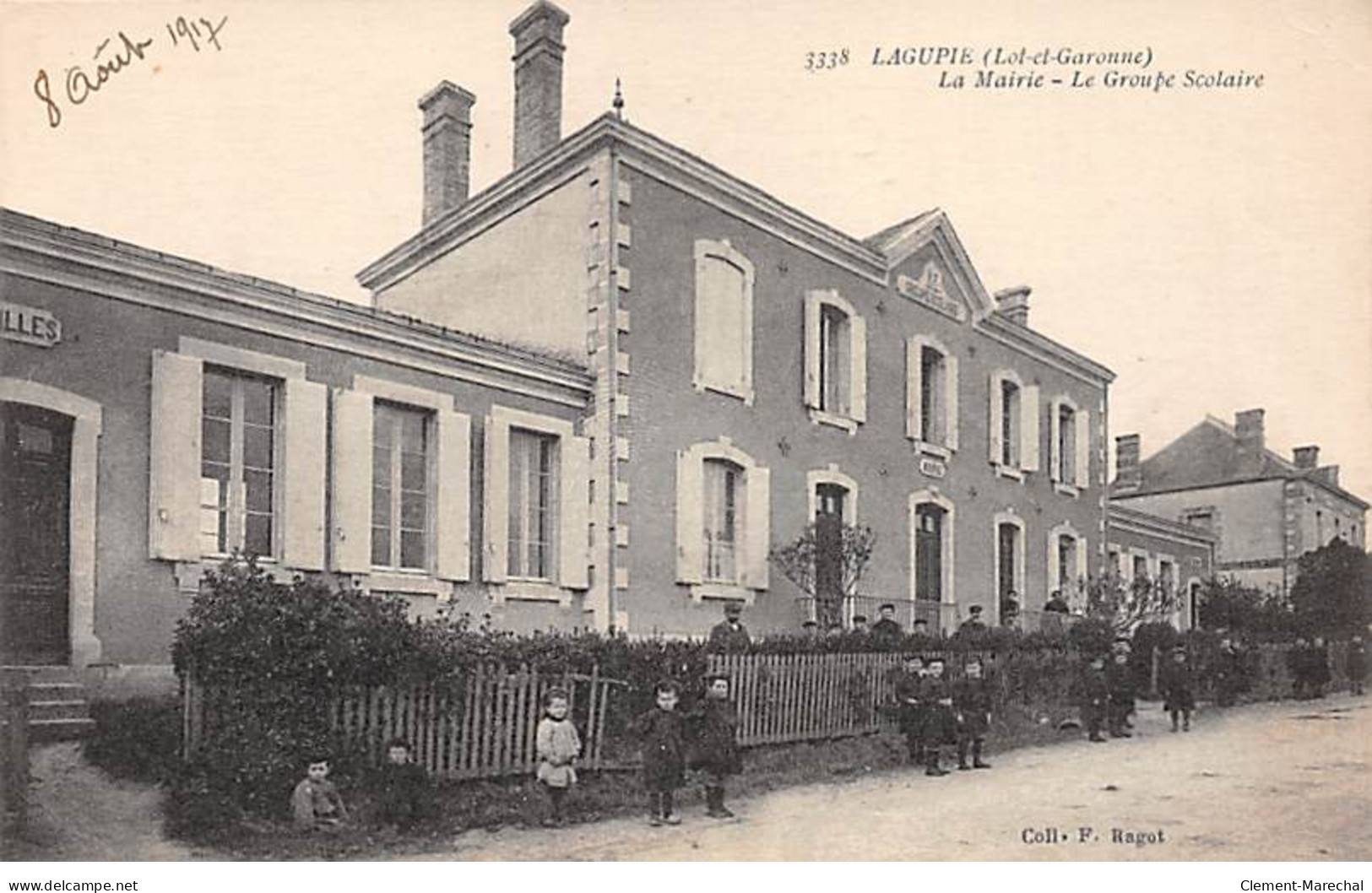 LAGUPIE - La Mairie - Le Groupe Scolaire - Très Bon état - Sonstige & Ohne Zuordnung