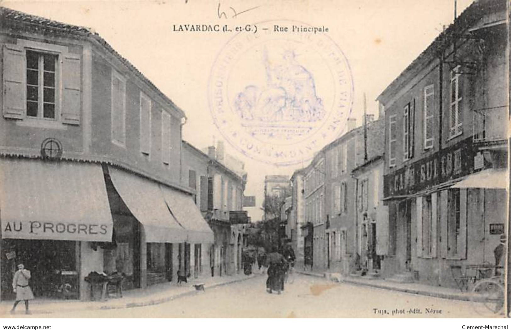 LAVARDAC - Rue Principale - Très Bon état - Lavardac
