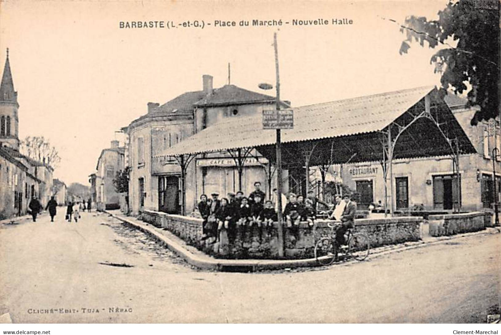 BARBASTE - Place Du Marché - Nouvelle Halle - Très Bon état - Sonstige & Ohne Zuordnung