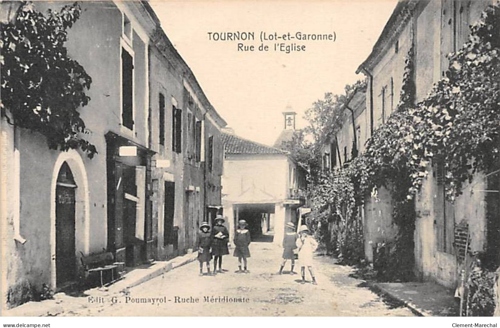TOURNON - Rue De L'Eglise - Très Bon état - Tournon D'Agenais