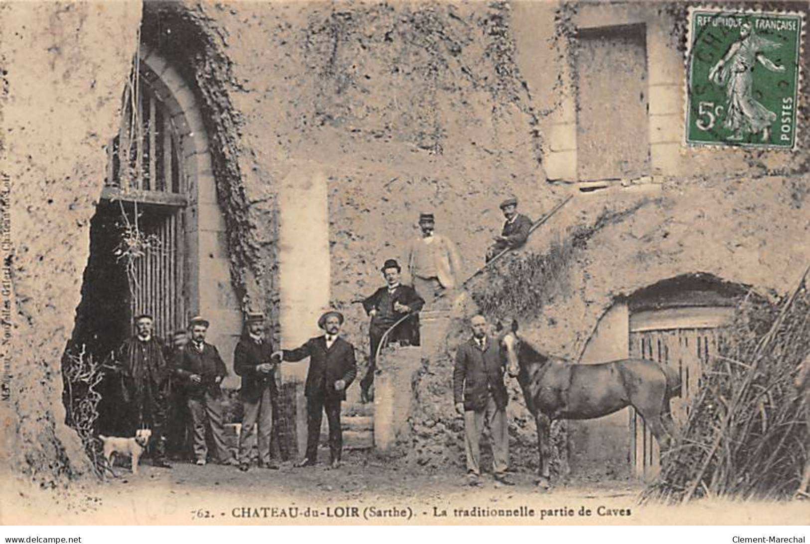 CHATEAU DU LOIR - La Traditionnelle Partie De Caves - Très Bon état - Chateau Du Loir