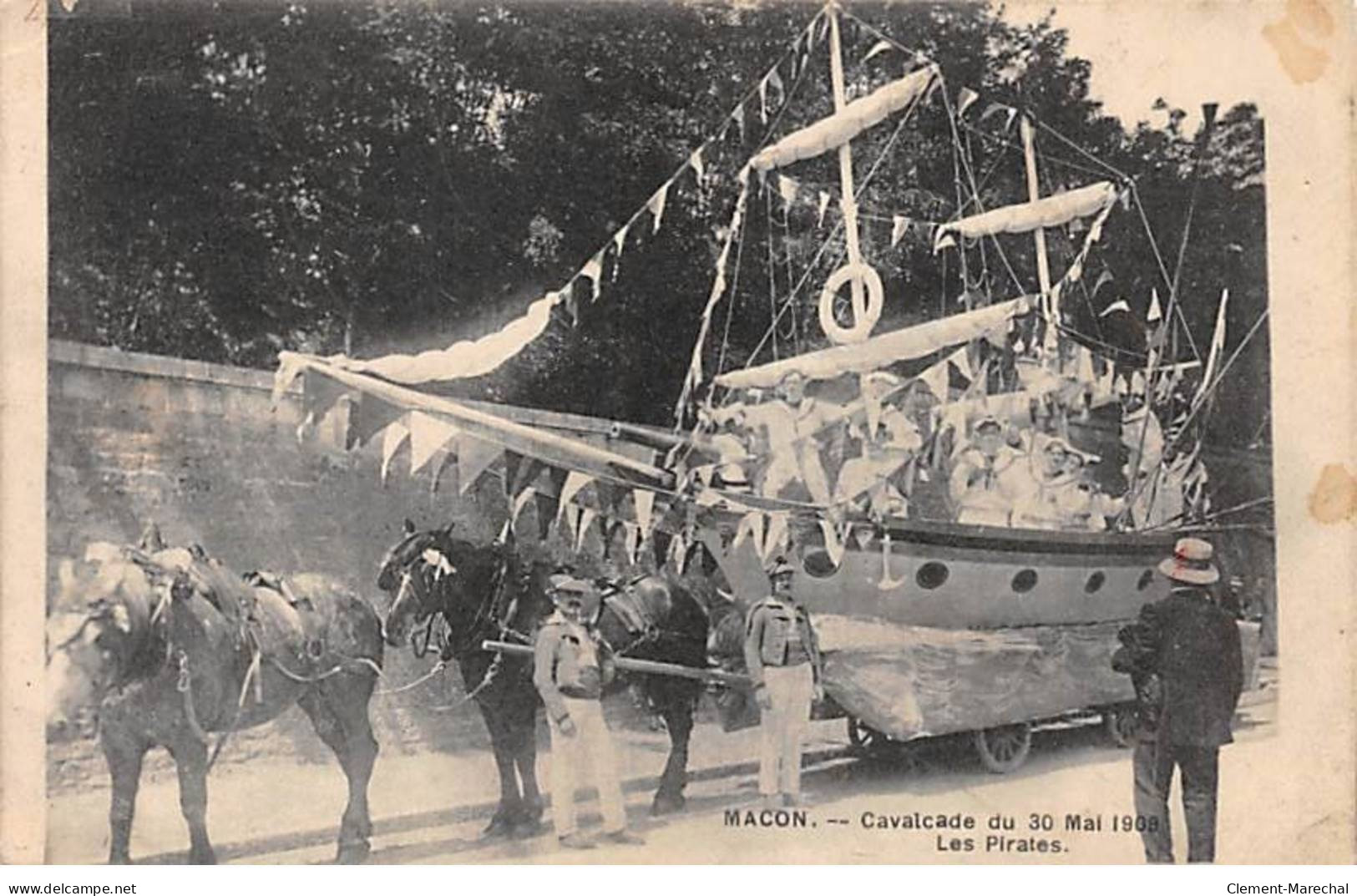 MACON - Cavalcade Du 30 Mai 1908 - Les Pirates - Très Bon état - Macon