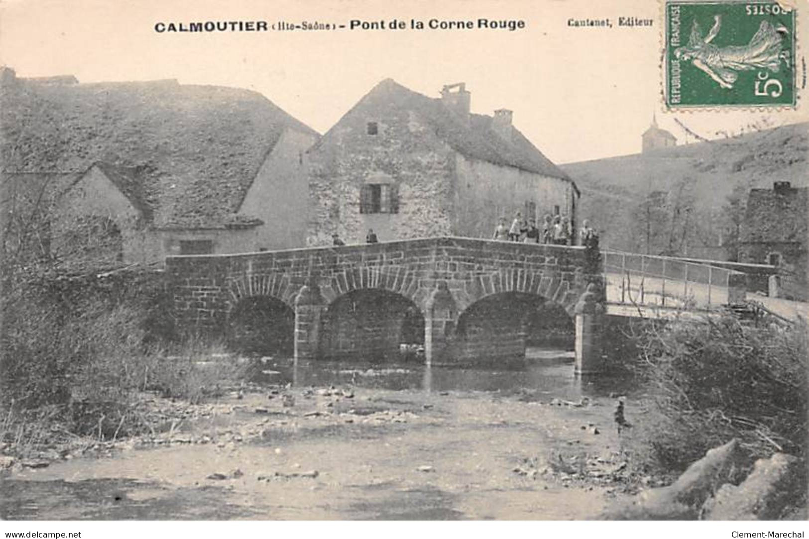 CALMOUTIER - Pont De La Corne Rouge - Très Bon état - Autres & Non Classés