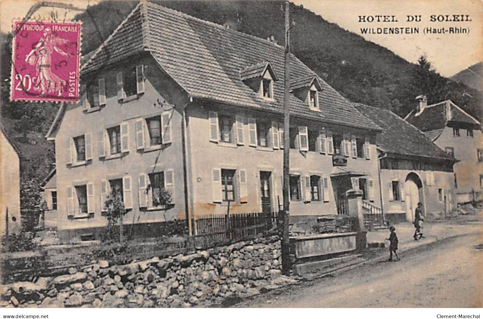 WILDENSTEIN - Hotel Du Soleil - Très Bon état - Autres & Non Classés