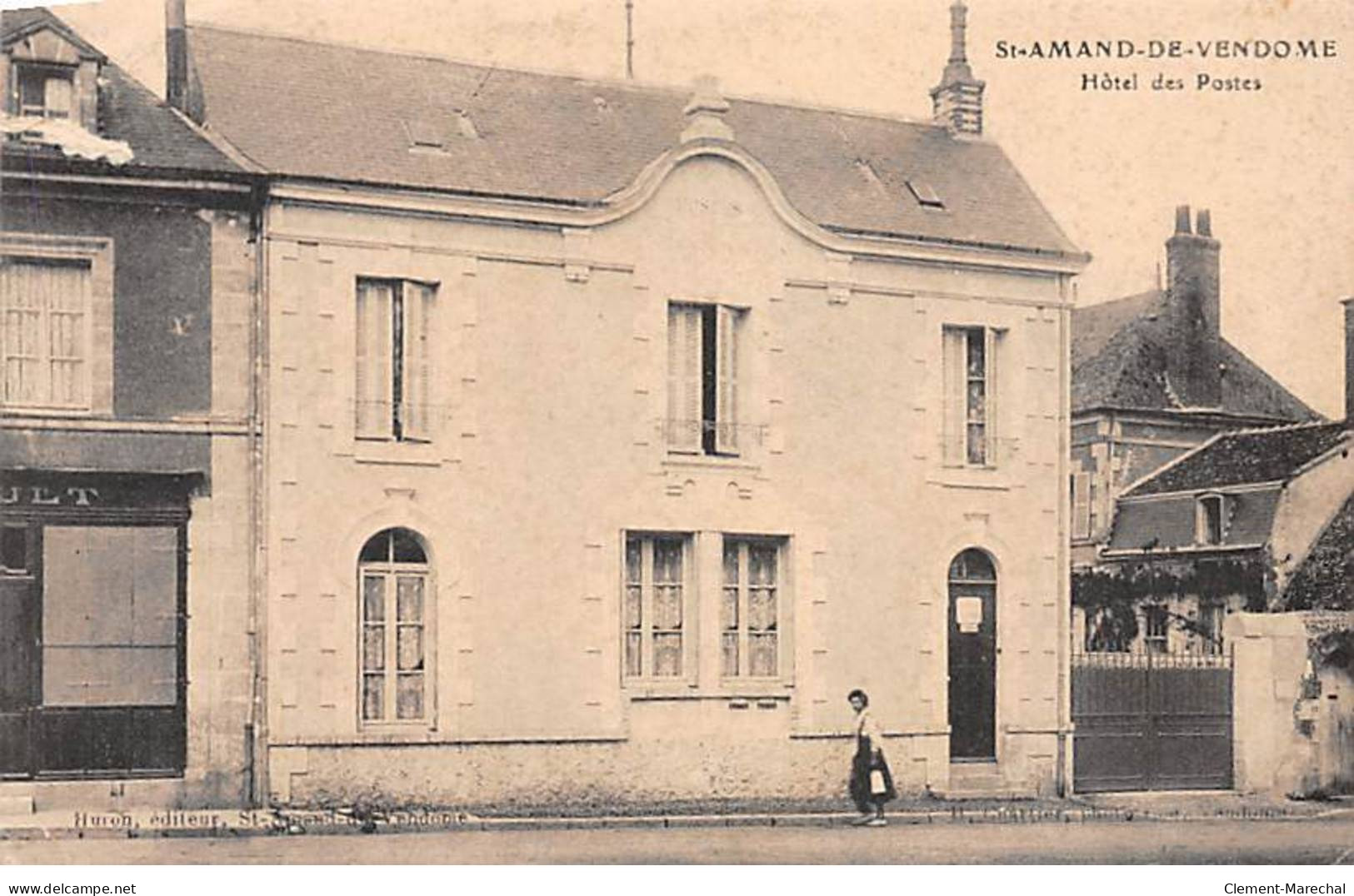 SAINT AMAND DE VENDOME - Hôtel Des Postes - état - Autres & Non Classés