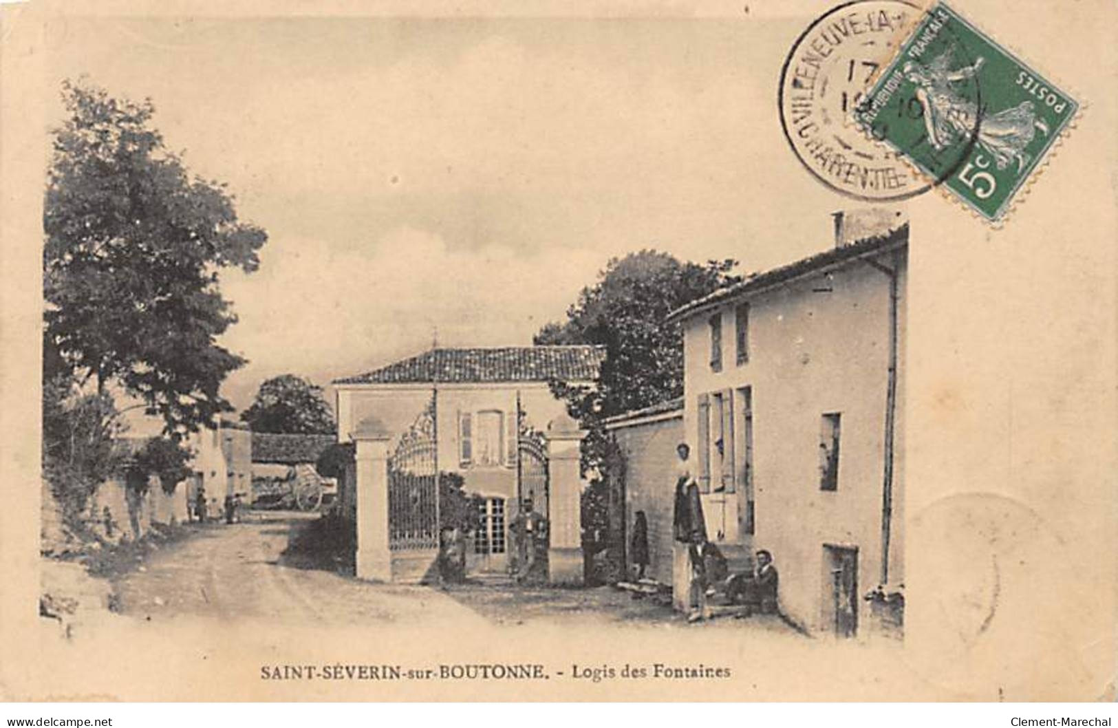 SAINT SEVERIN SUR BOUTONNE - Logis Des Fontaines - Très Bon état - Autres & Non Classés
