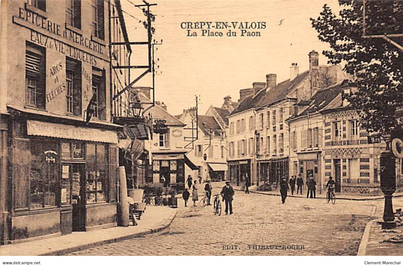 CREPY EN VALOIS - La Place Du Paon - Très Bon état - Crepy En Valois