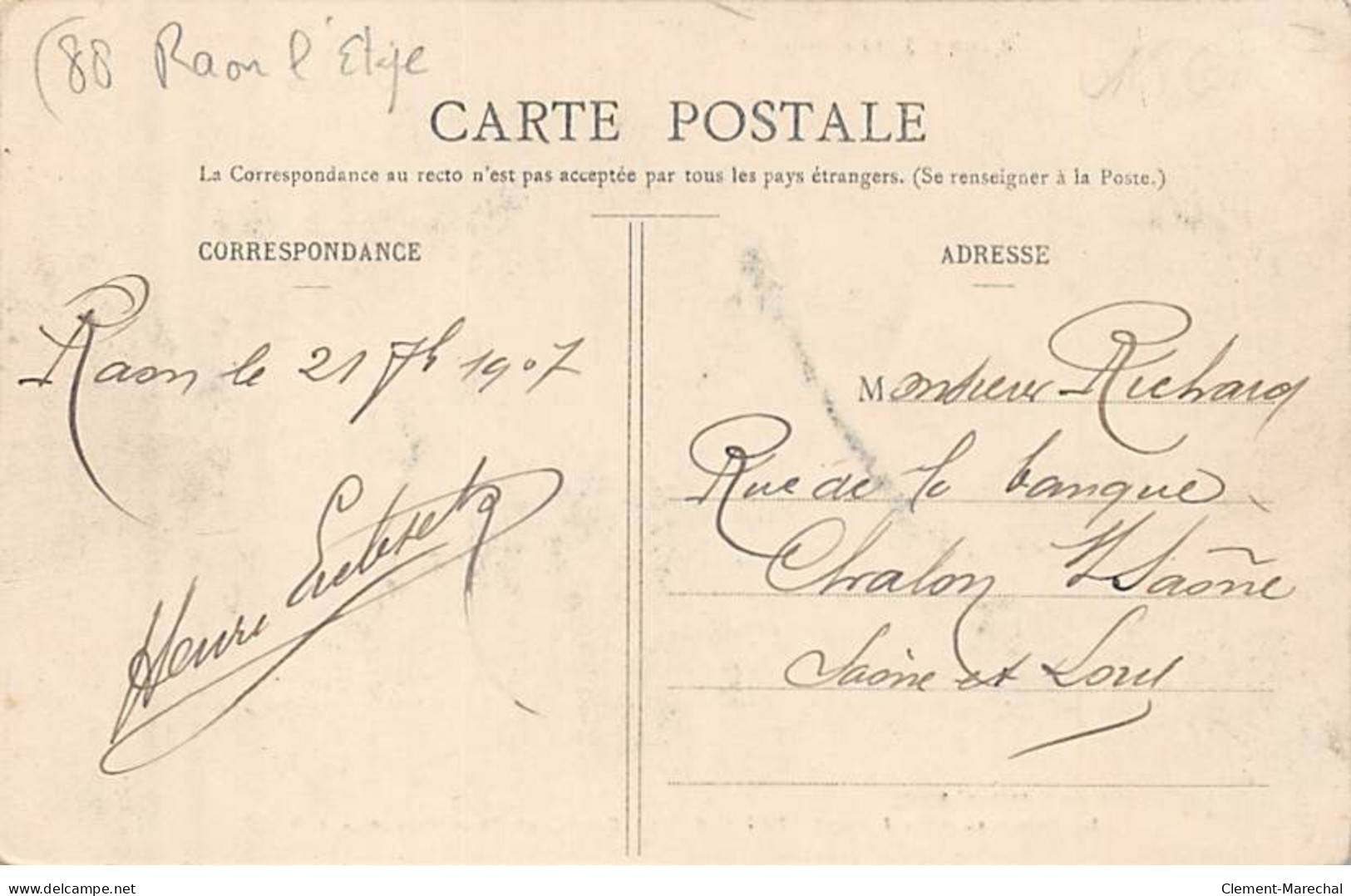 RAON L'ETAPE - La Bagarre Du 28 Juillet 1907 - Le Calme Après La Charge - Très Bon état - Raon L'Etape