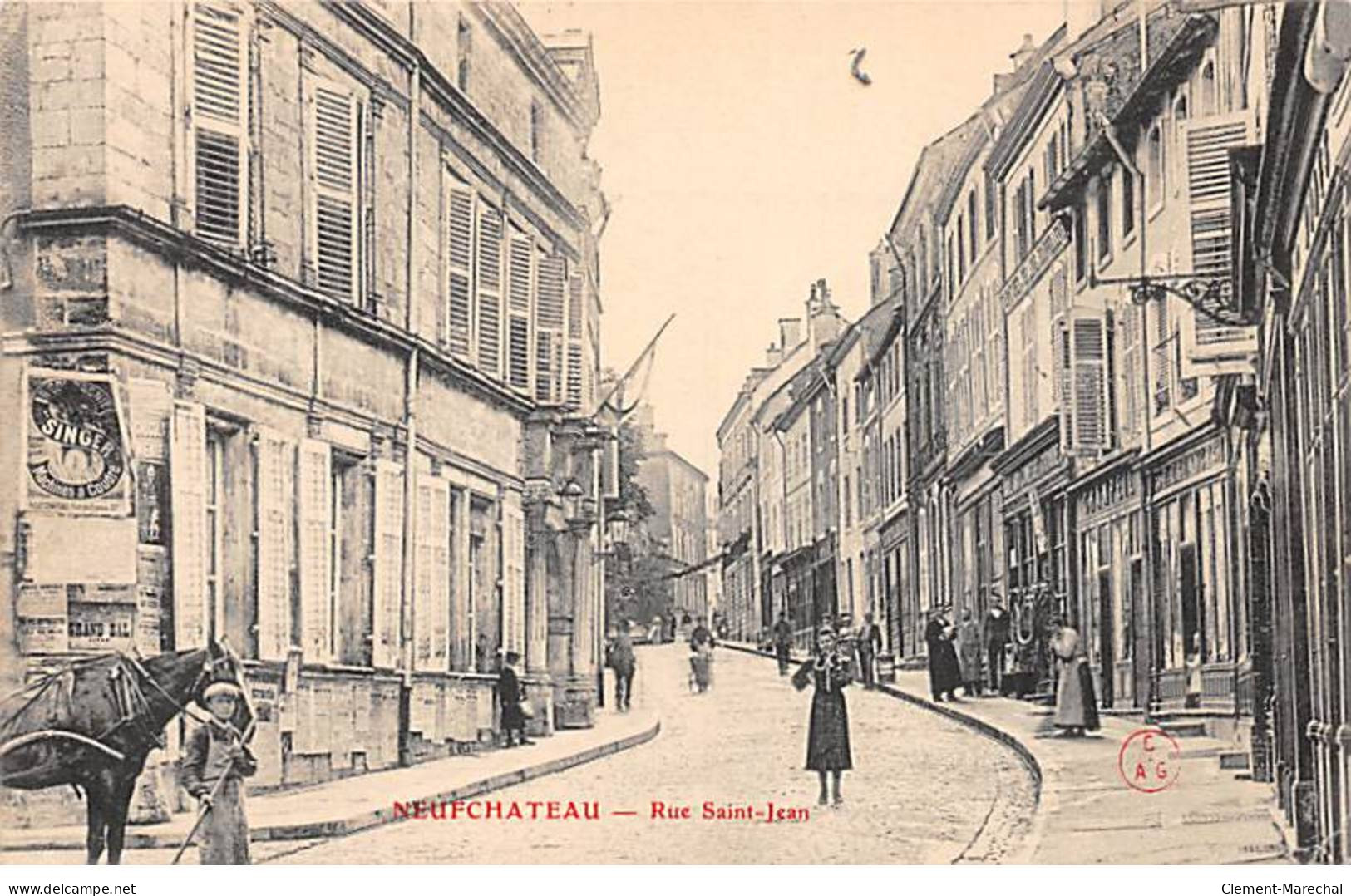 NEUFCHATEAU - Rue Saint Jean - Très Bon état - Neufchateau