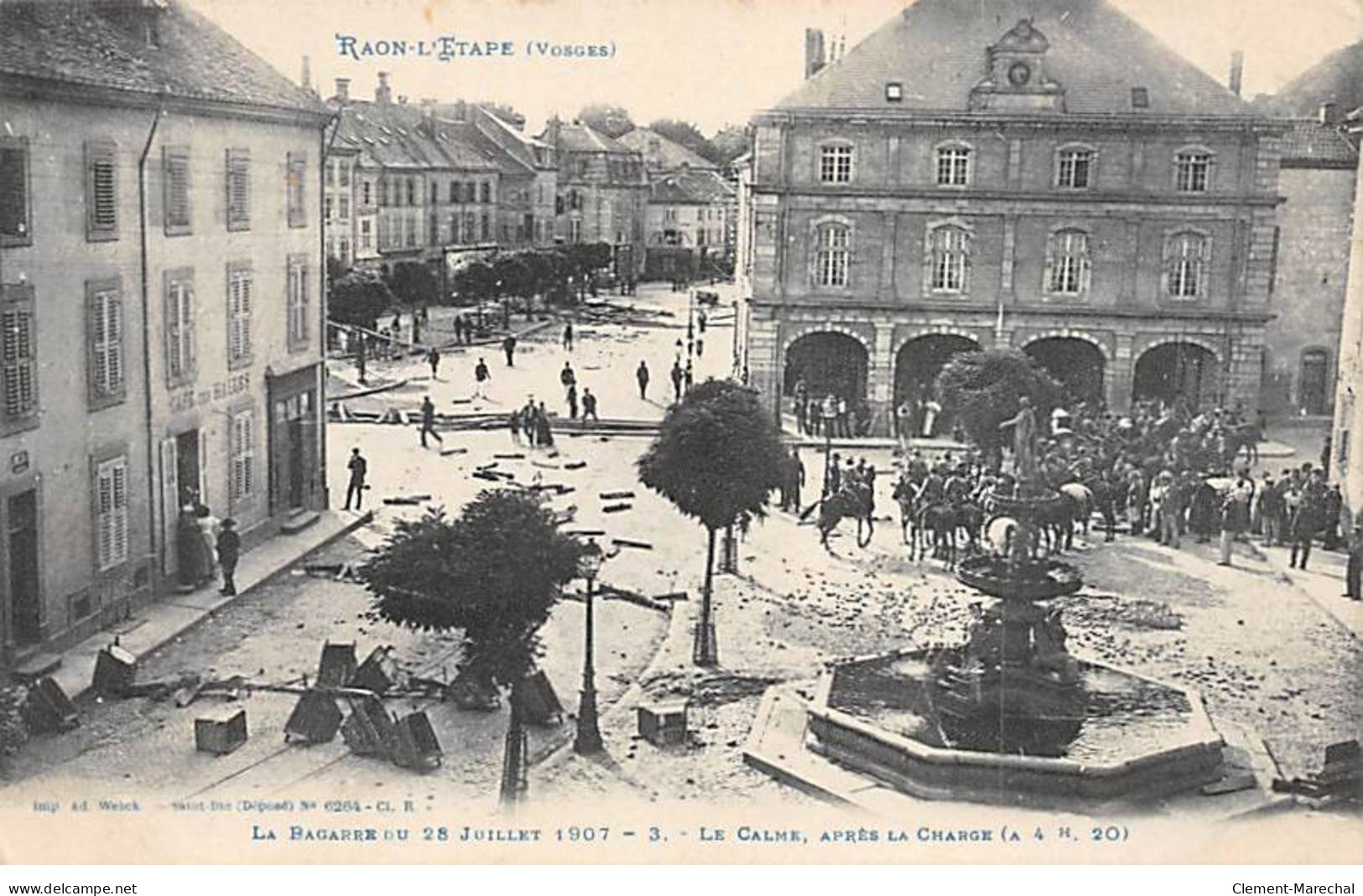 RAON L'ETAPE - La Bagarre Du 28 Juillet 1907 - Très Bon état - Raon L'Etape