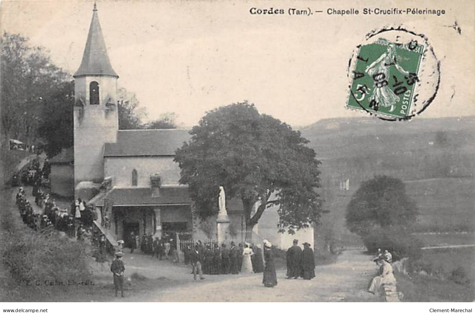 CORDES - Chapelle Saint Crucifix Pèlerinage - Très Bon état - Cordes