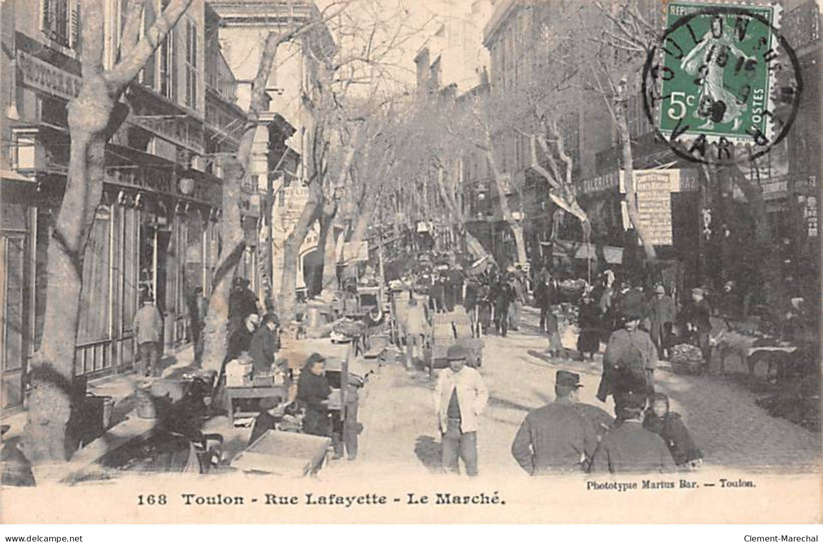 TOULON - Rue Lafayette - Le Marché - Très Bon état - Toulon