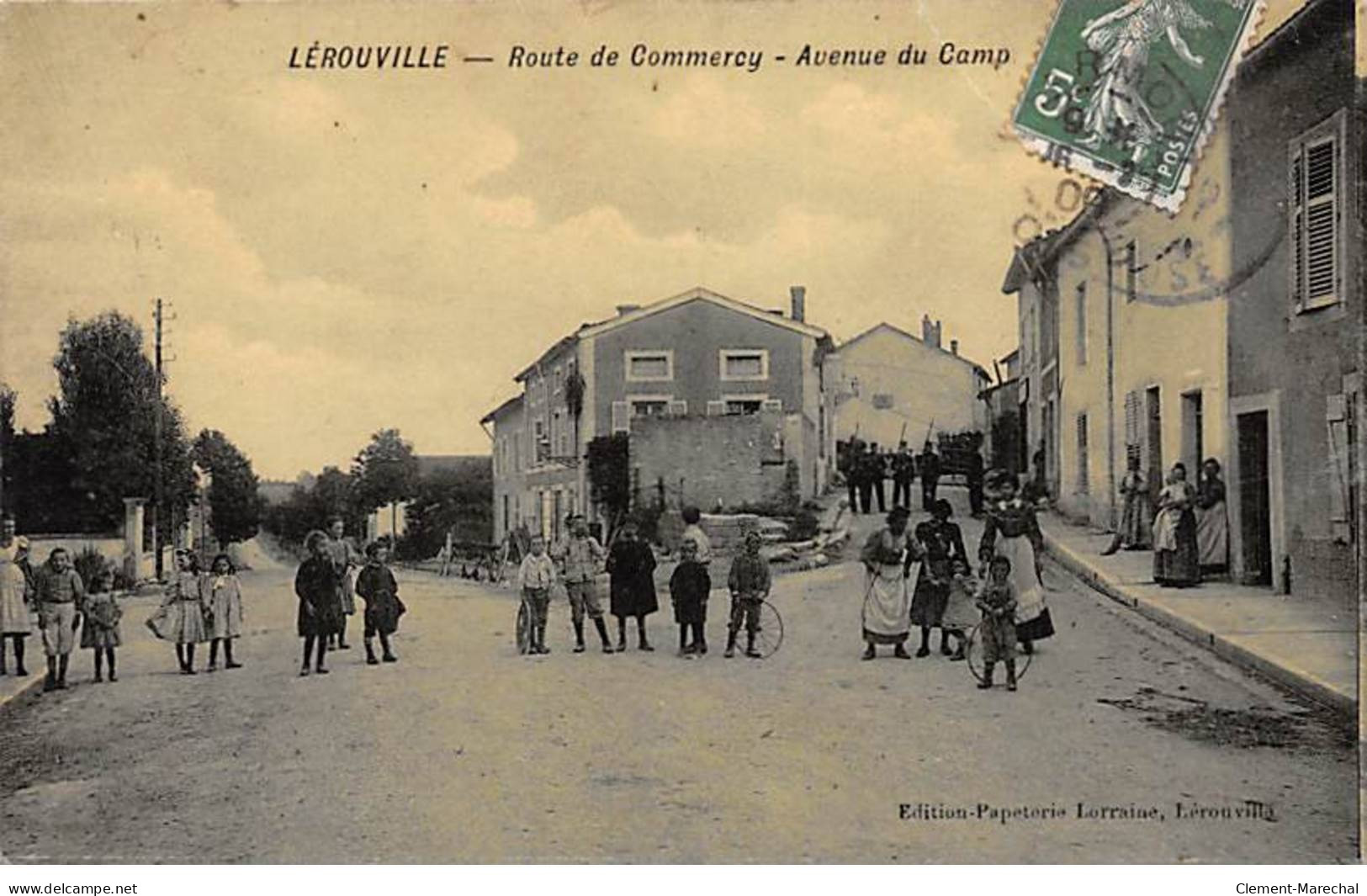 LEROUVILLE - Route De Commercy - Avenue Du Camp - Très Bon état - Lerouville