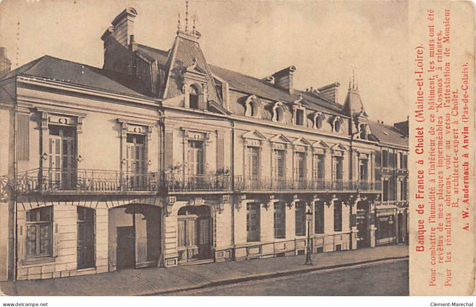 Banque De France à CHOLET - Très Bon état - Cholet
