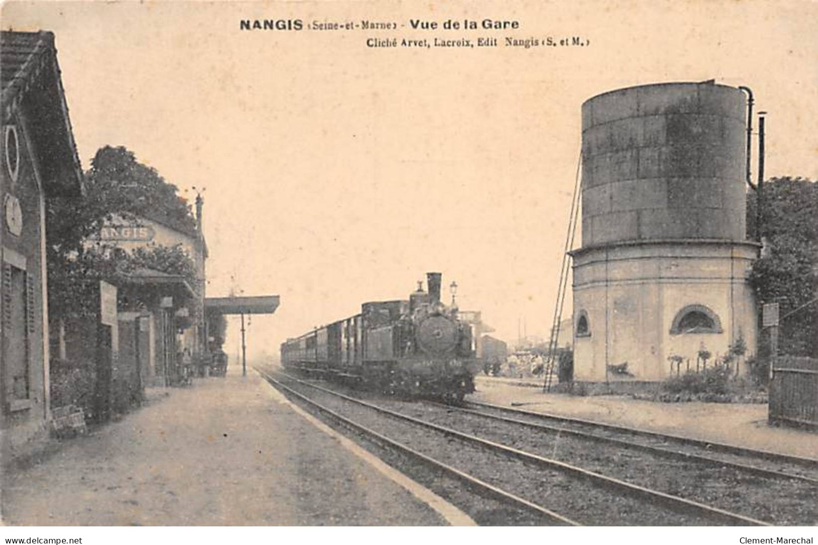 NANGIS - Vue De La Gare - Très Bon état - Nangis