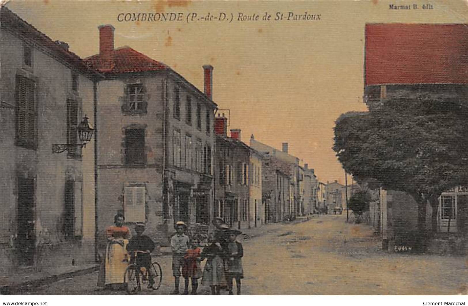 COMBRONDE - Route De Saint Pardoux - état - Combronde